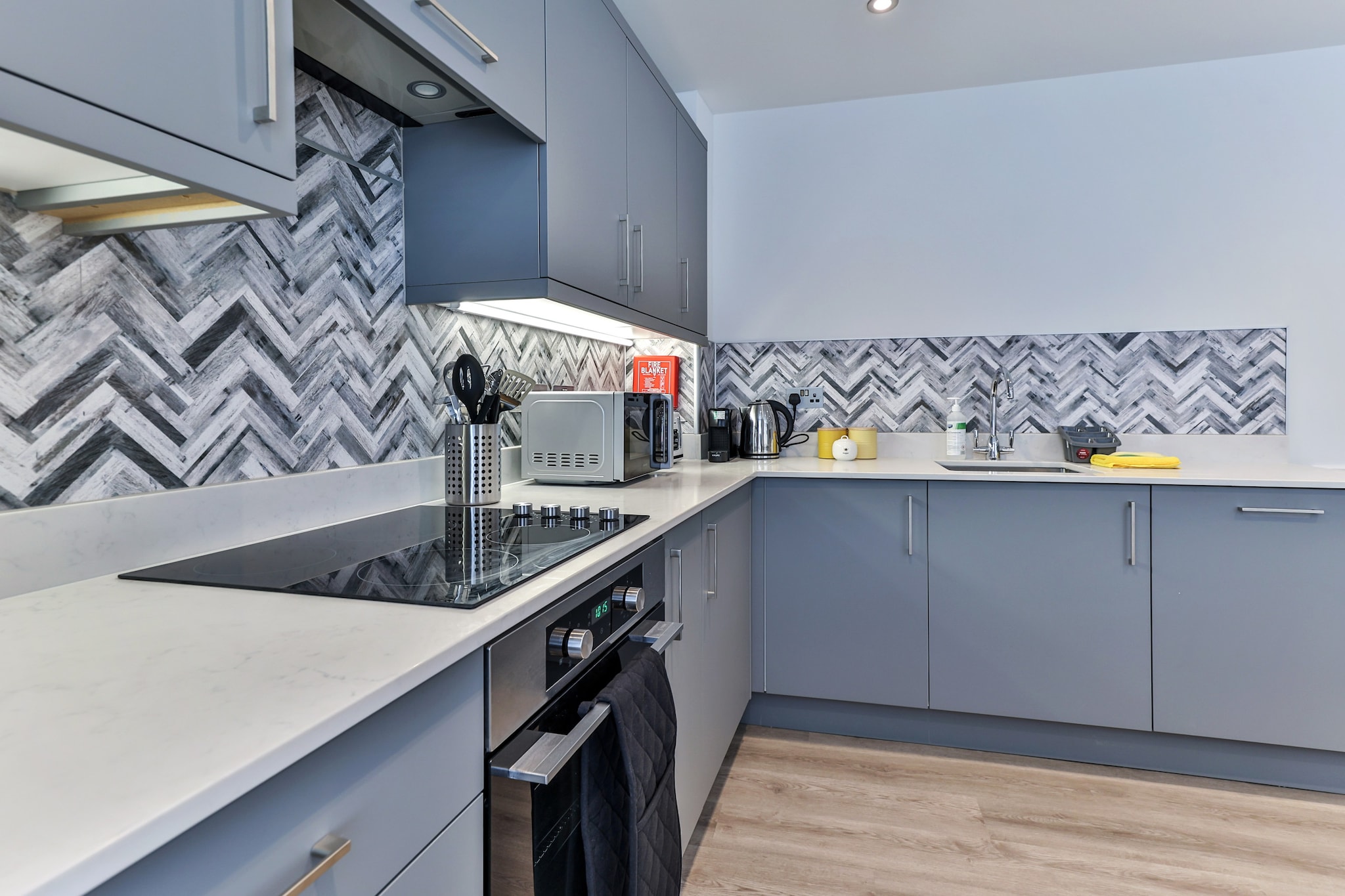 Belle House, Apt 3-Keuken