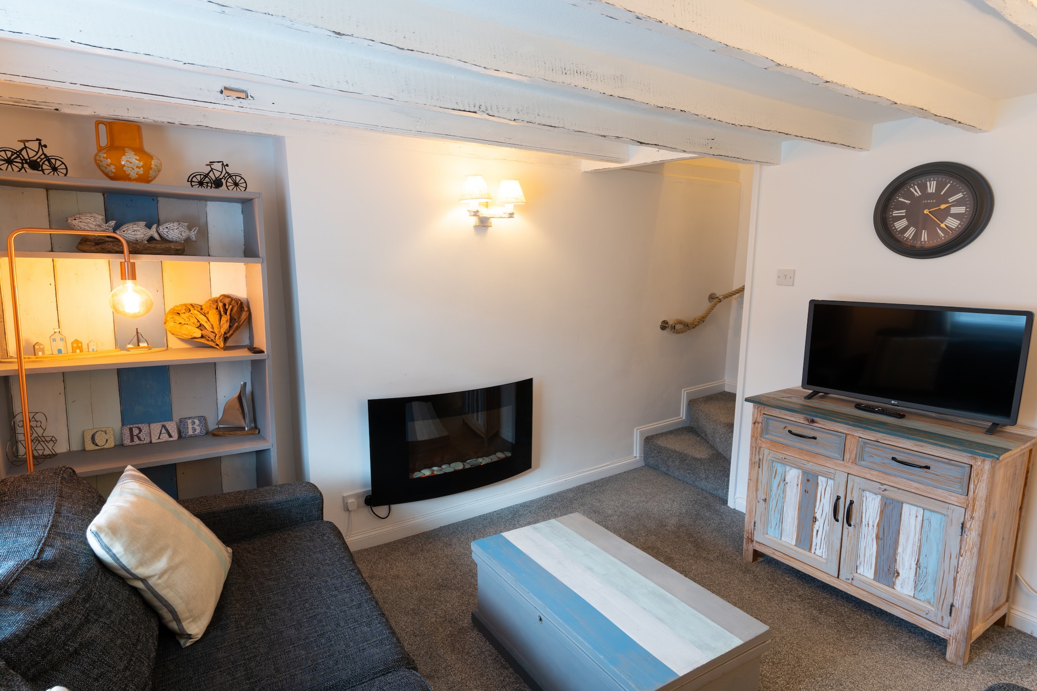 Old Harbour Cottage-Woonkamer