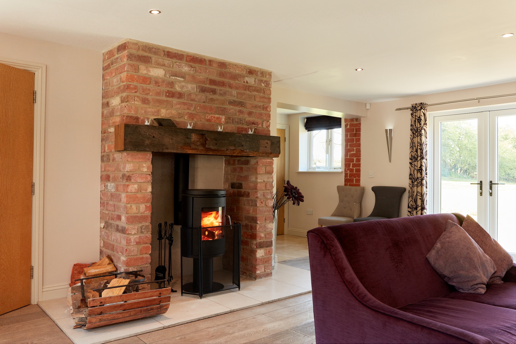 Sunshine Cottage-Woonkamer