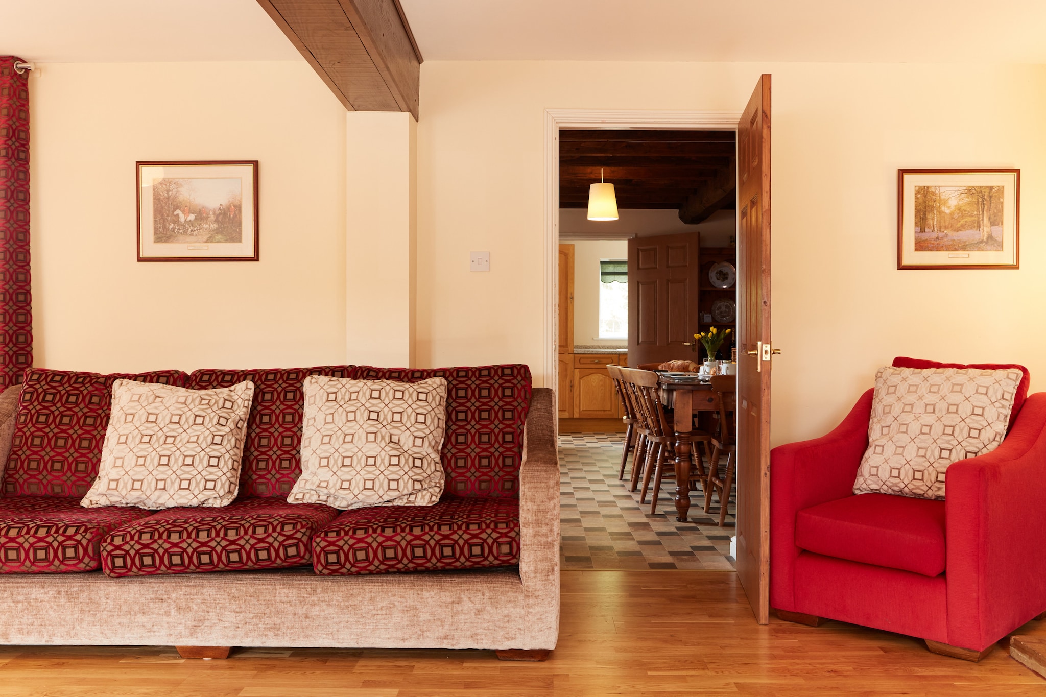 Willow Barn-Woonkamer