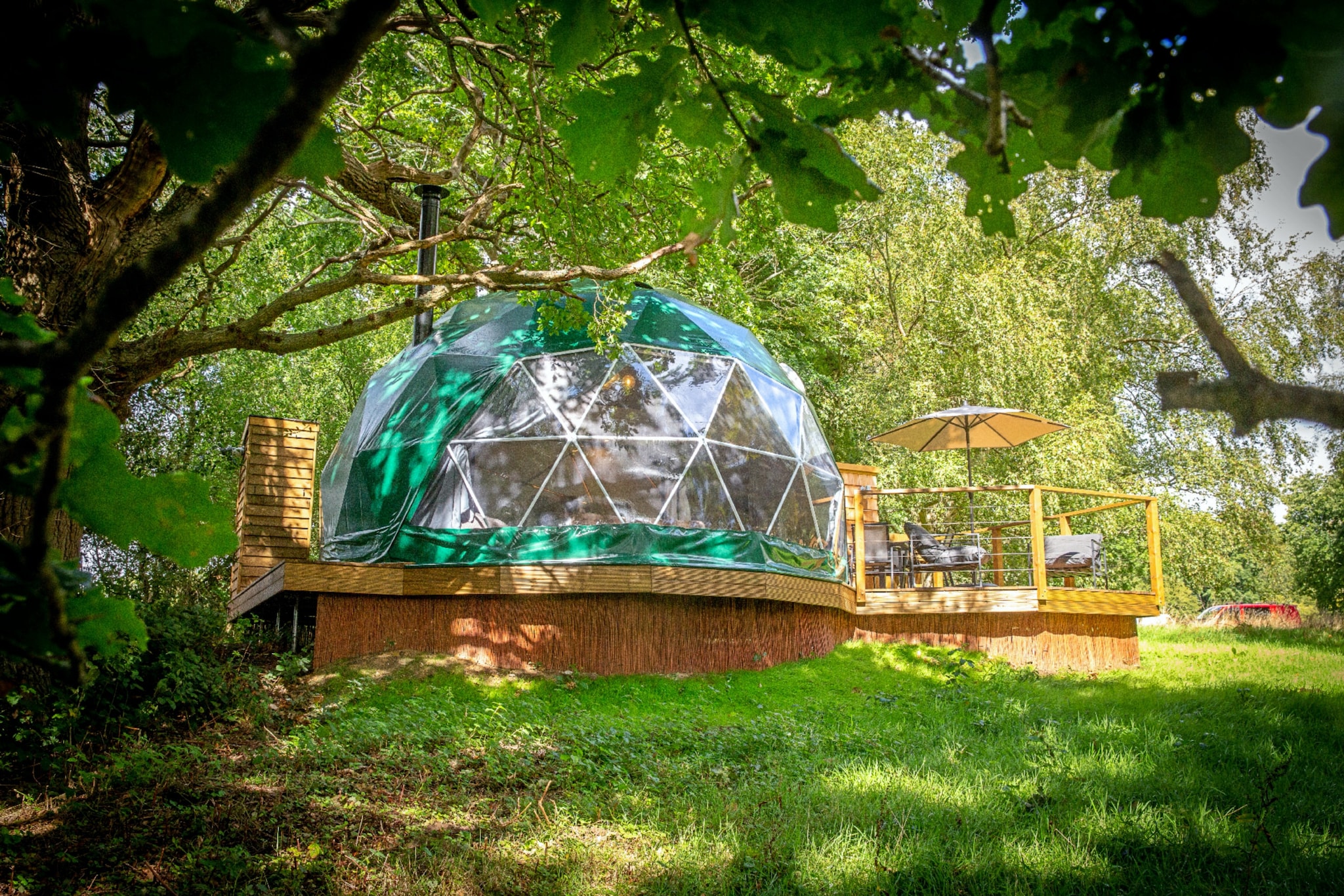 Chartwell Luxury Dome-Buitenlucht