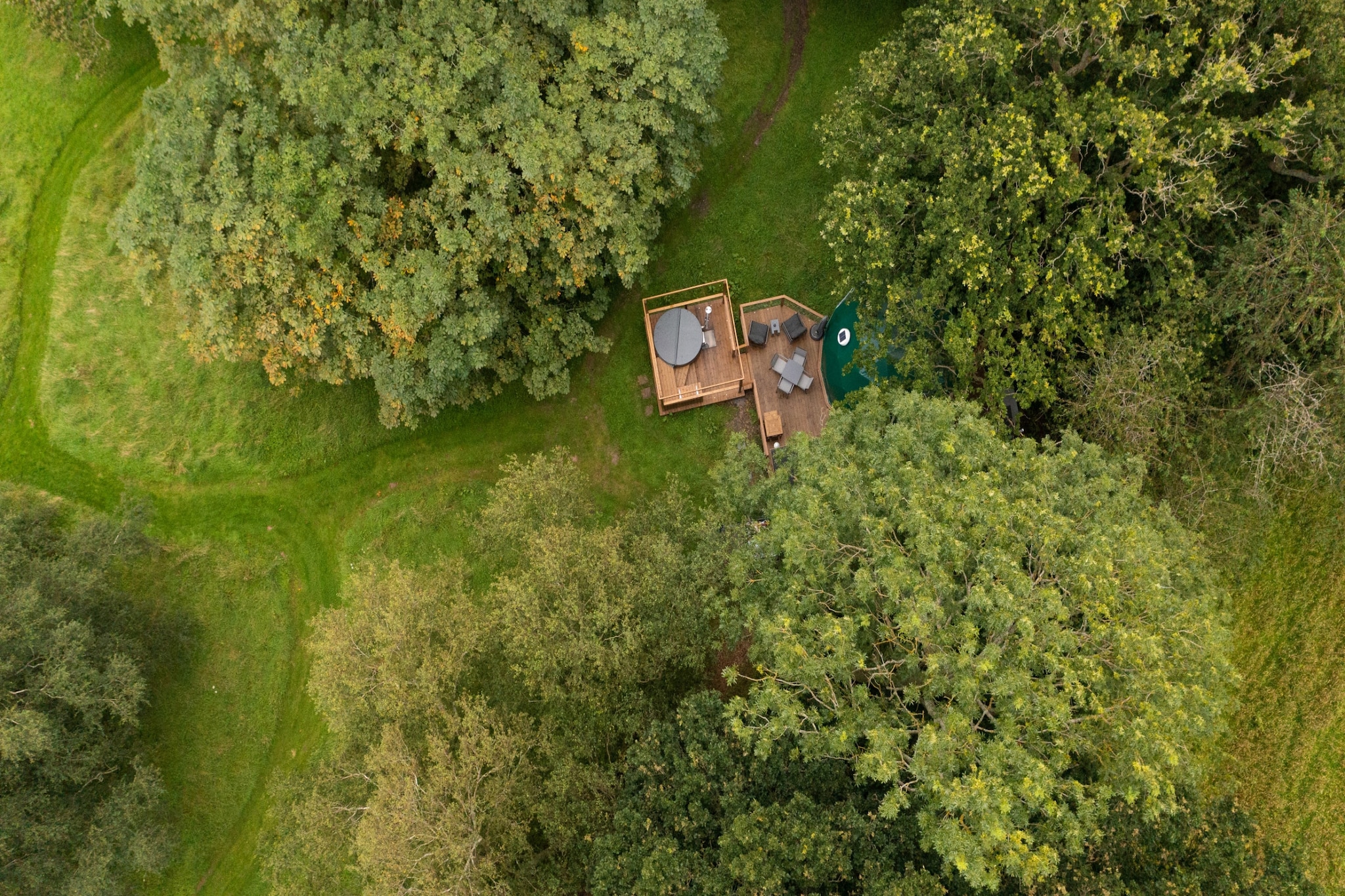 Chartwell Luxury Dome-Buitenlucht