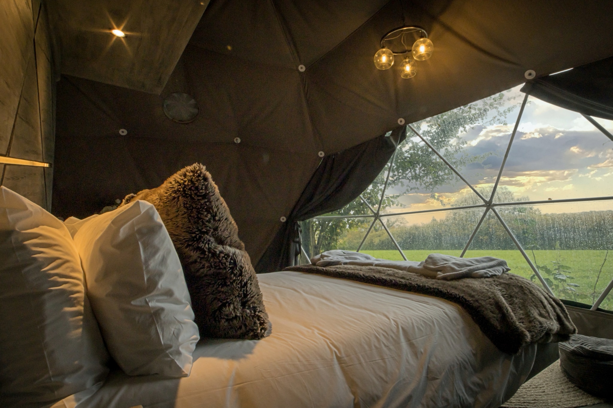 Hever Luxury Dome-Slaapkamer