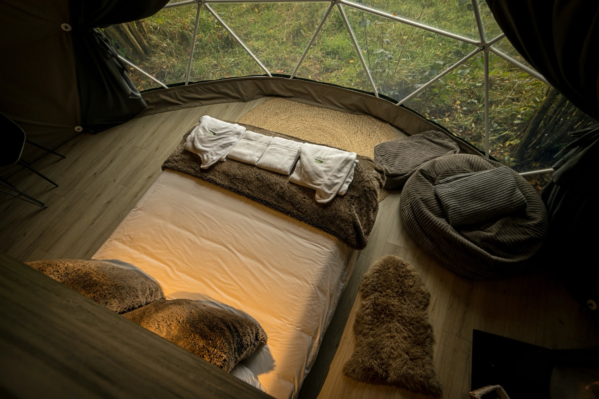 Hever Luxury Dome-Slaapkamer