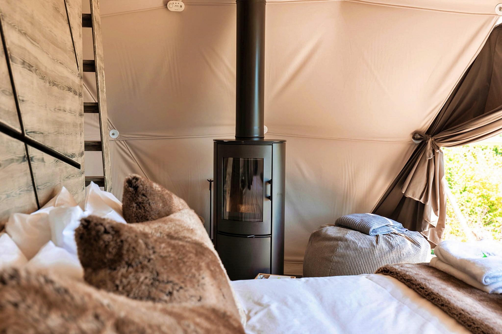 Scotney Luxury Dome-Slaapkamer
