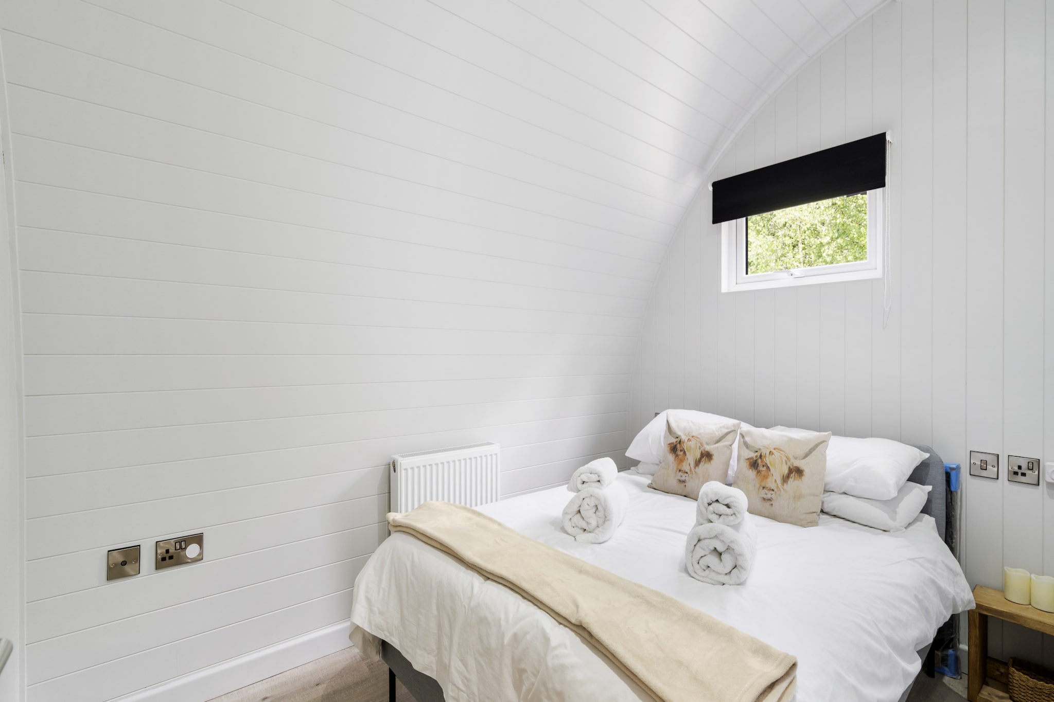 The Highland Camping Pod-Slaapkamer