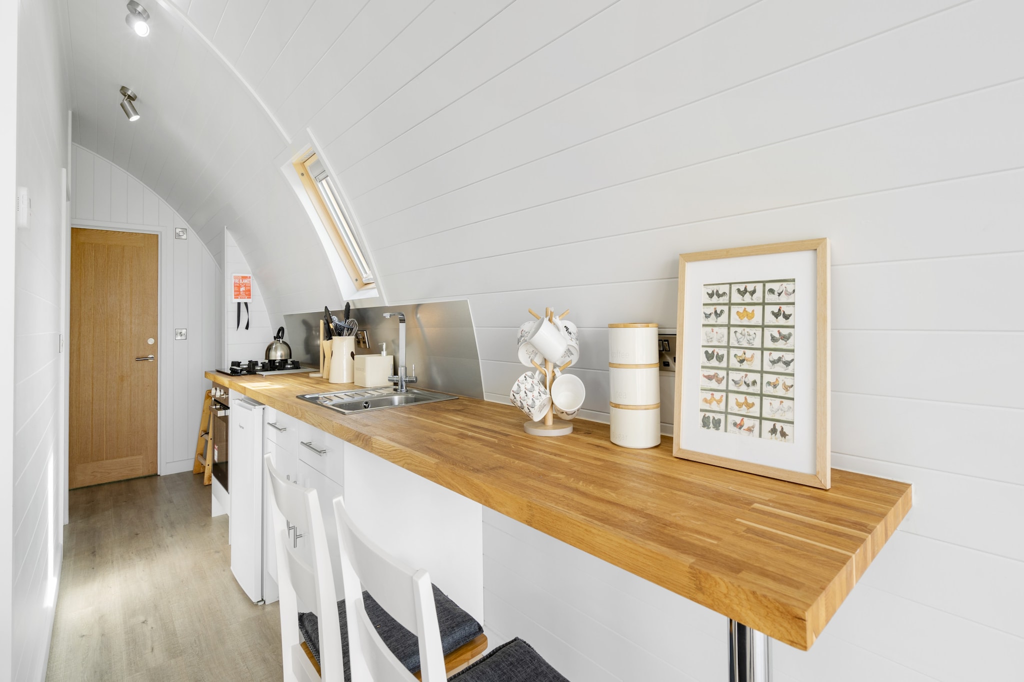 The Highland Camping Pod-Keuken