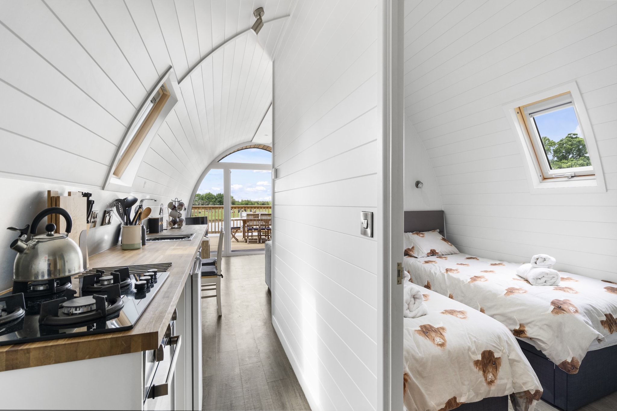 The Highland Camping Pod-Keuken