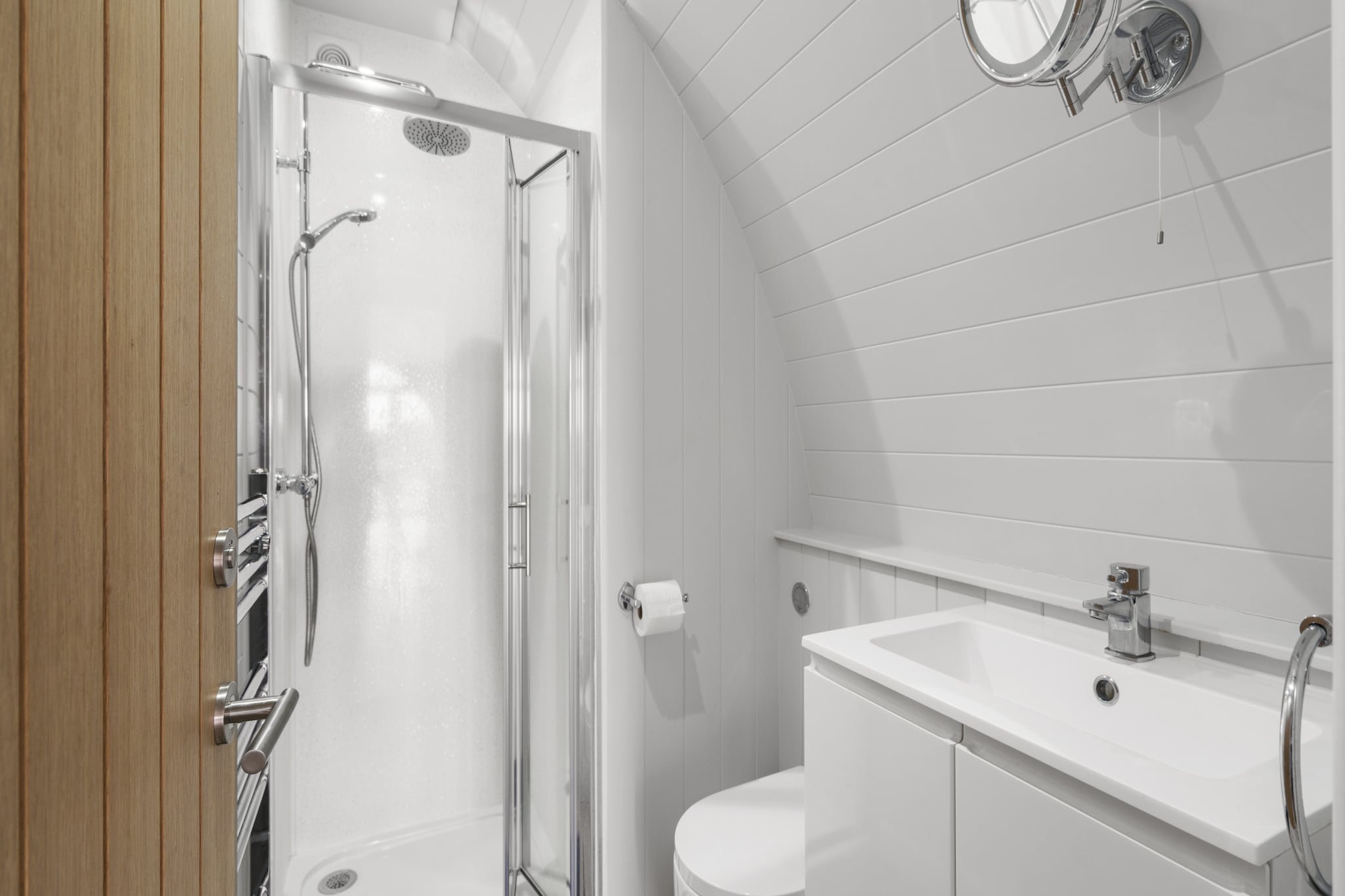 The Highland Camping Pod-Badkamer