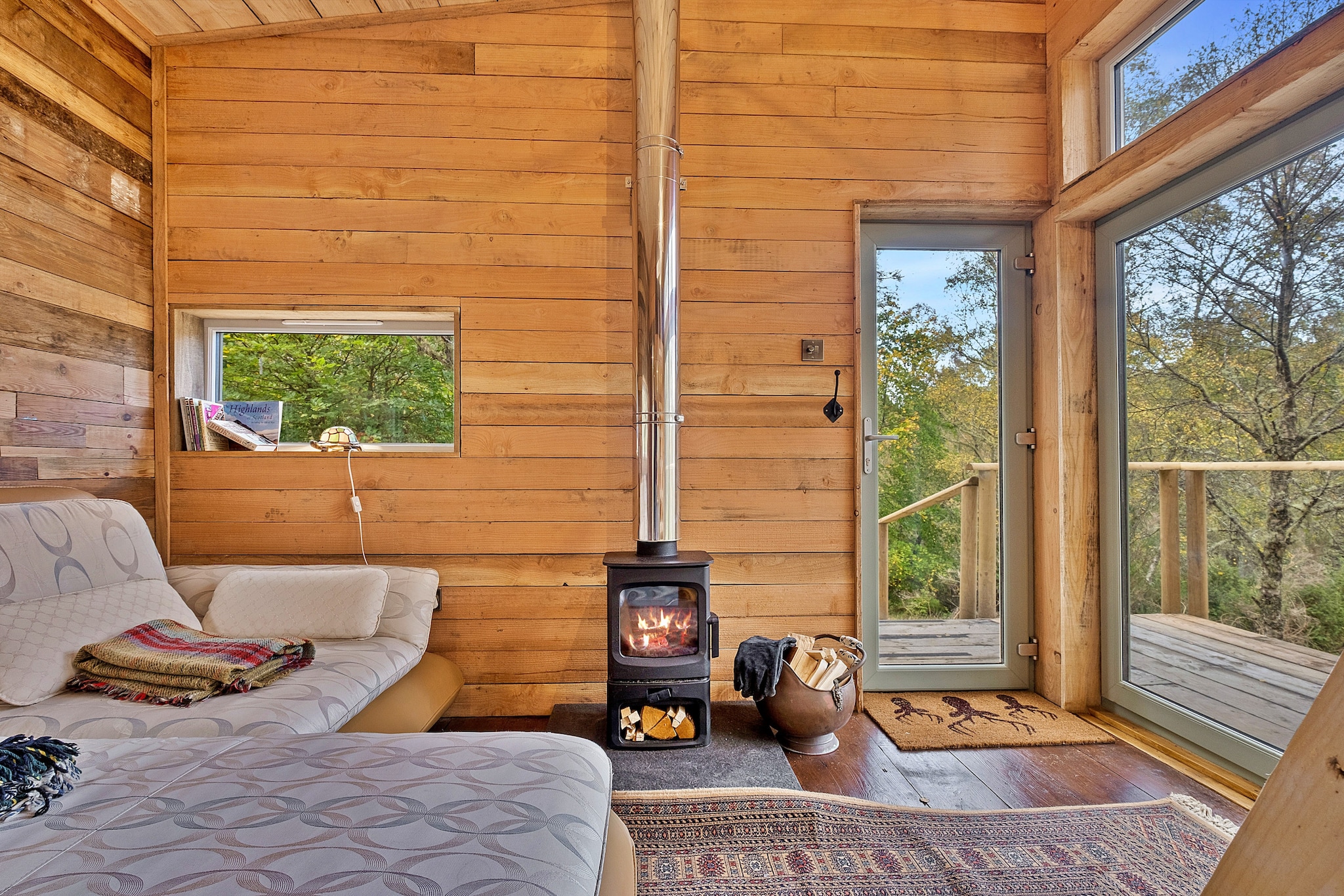 Cosagach Falls Cabin