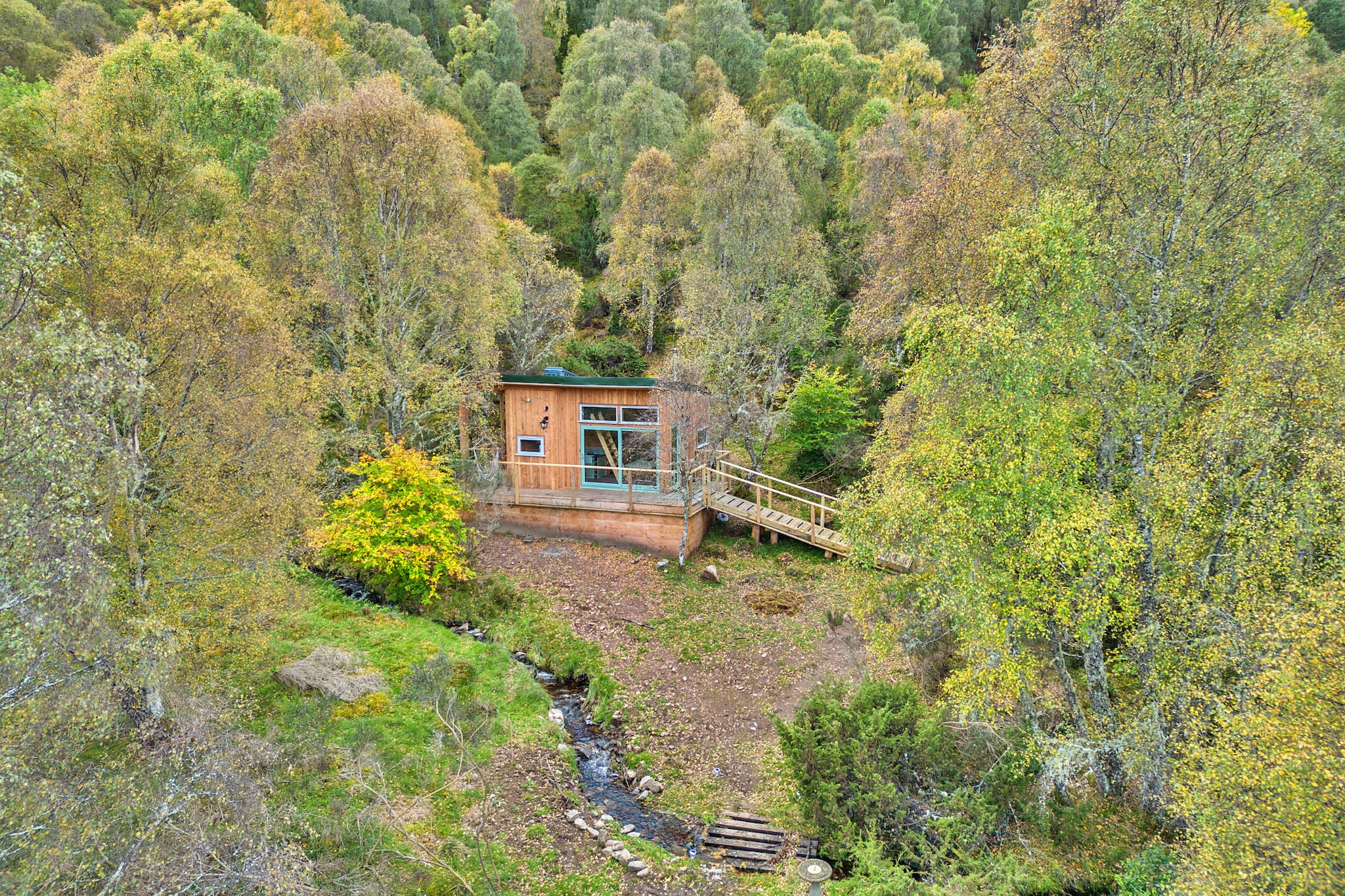 Cosagach Falls Cabin-Buitenlucht