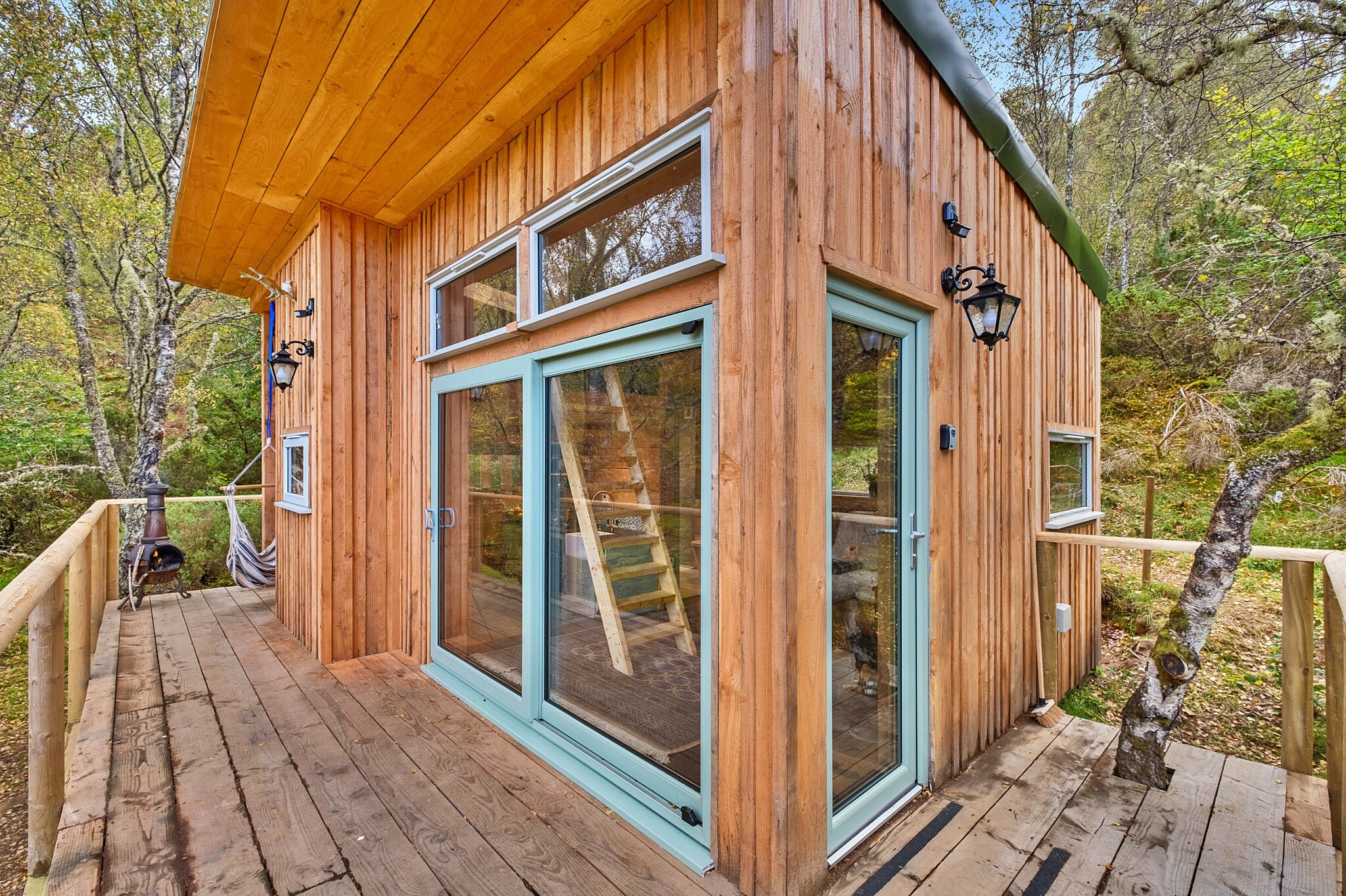 Cosagach Falls Cabin-Buitenlucht