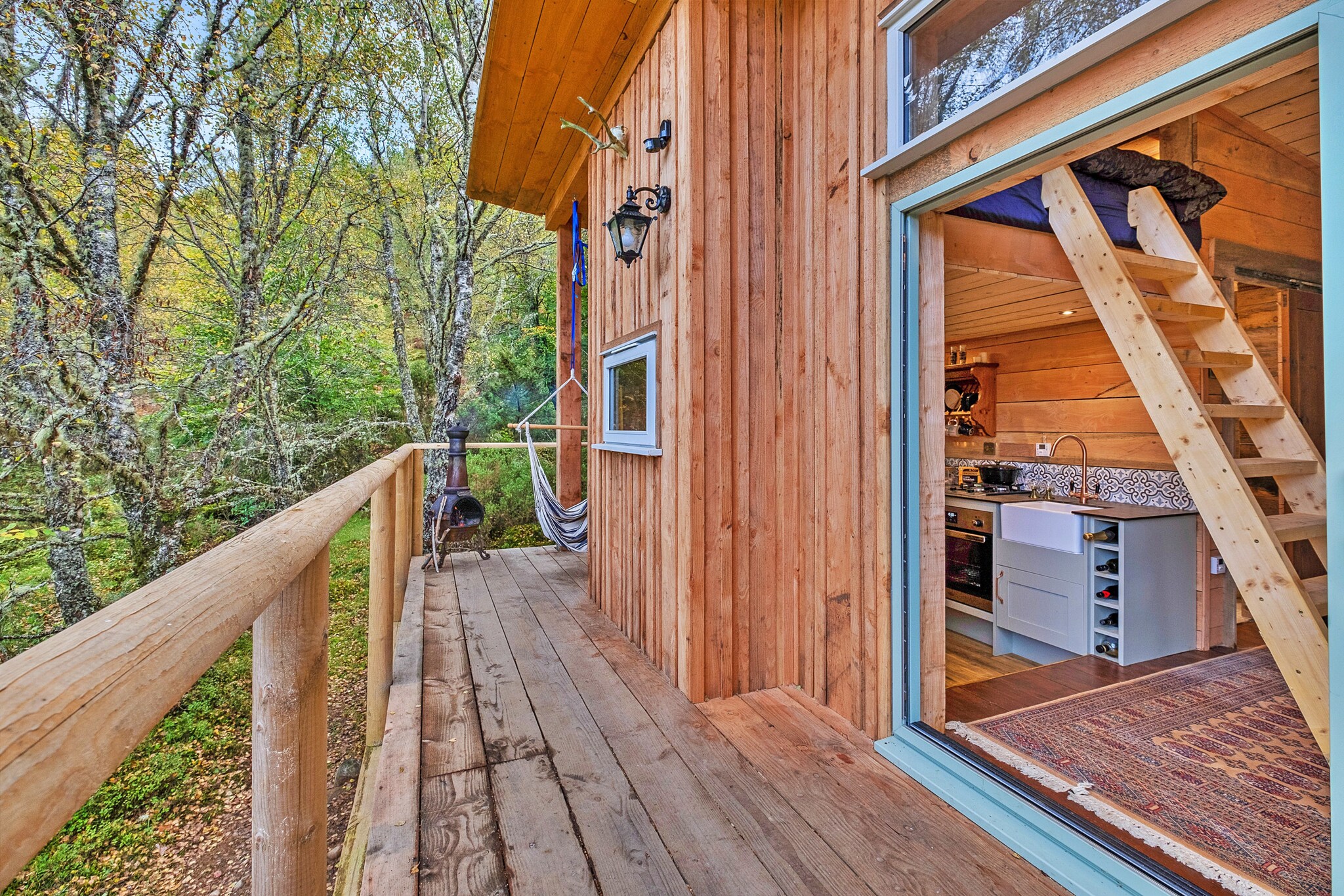 Cosagach Falls Cabin