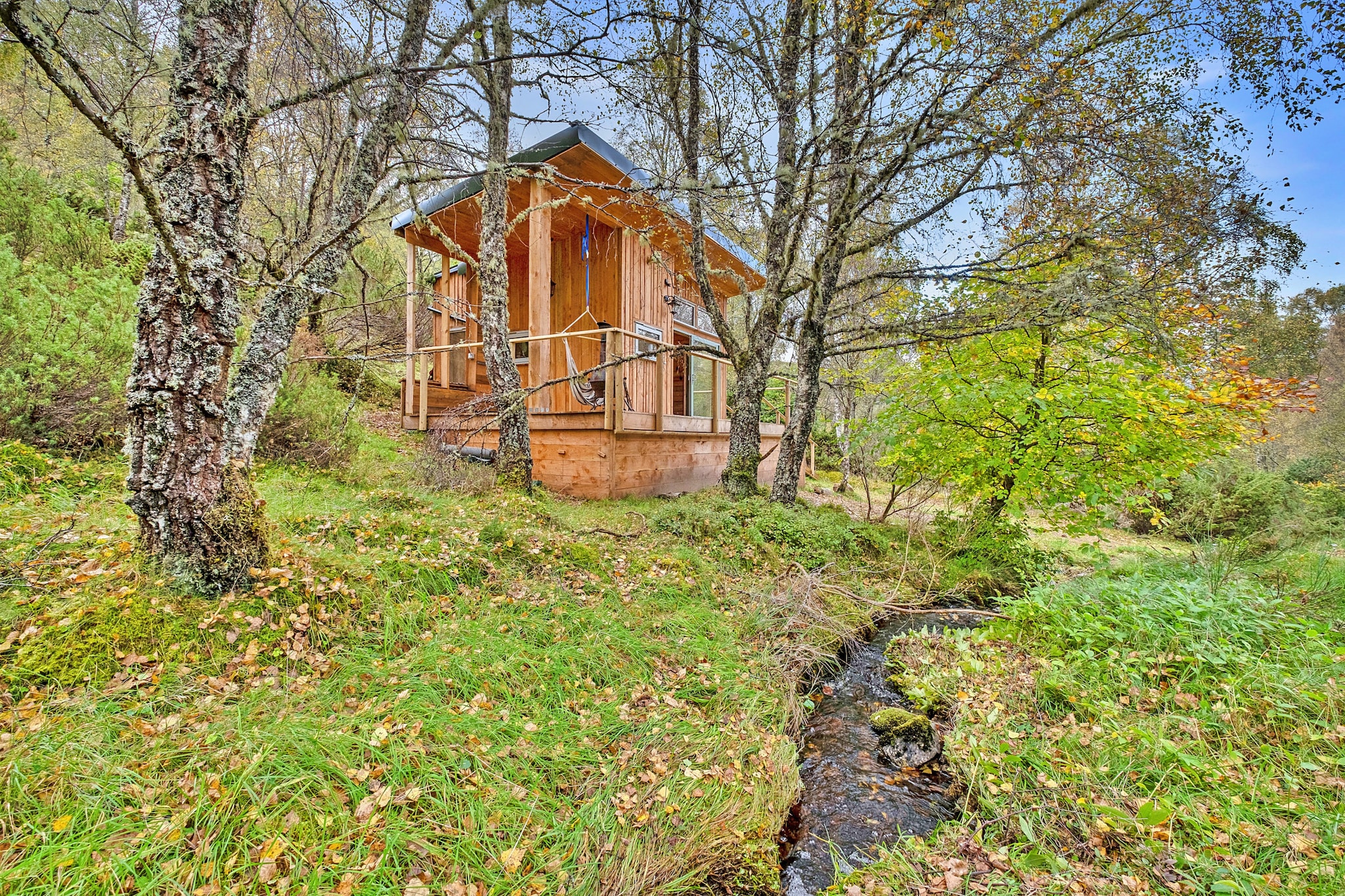 Cosagach Falls Cabin-Buitenlucht