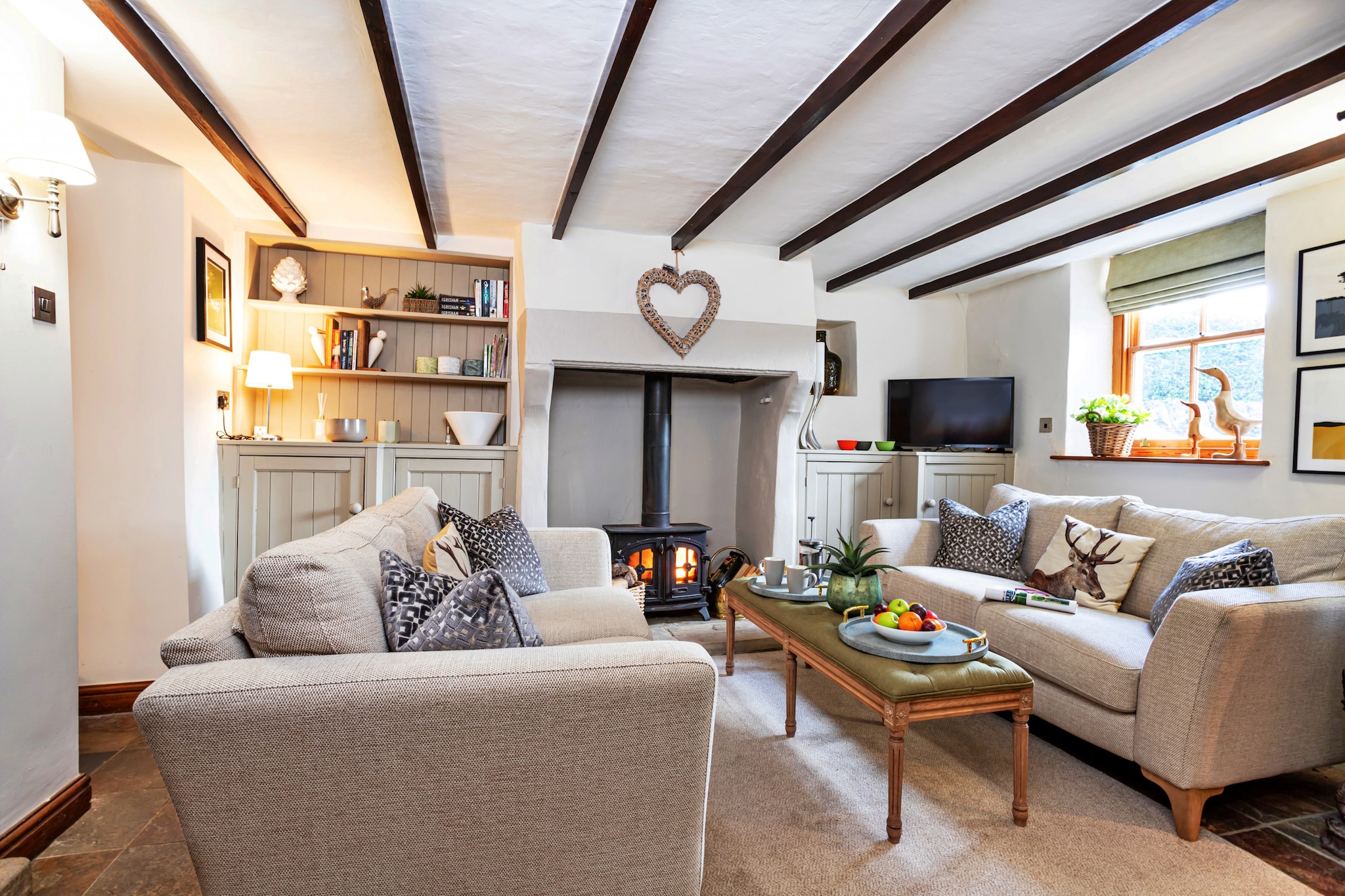 Ivy Cottage-Woonkamer