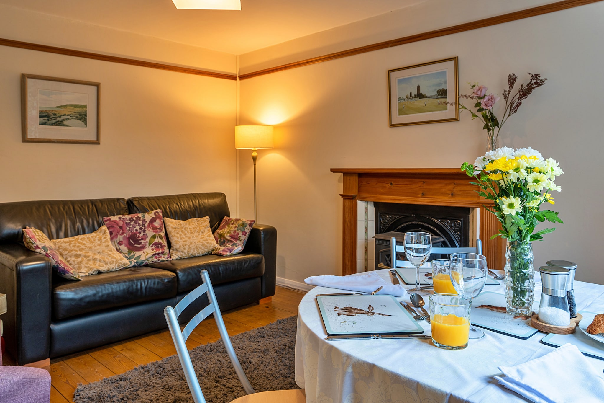 Glebe Cottage-Woonkamer
