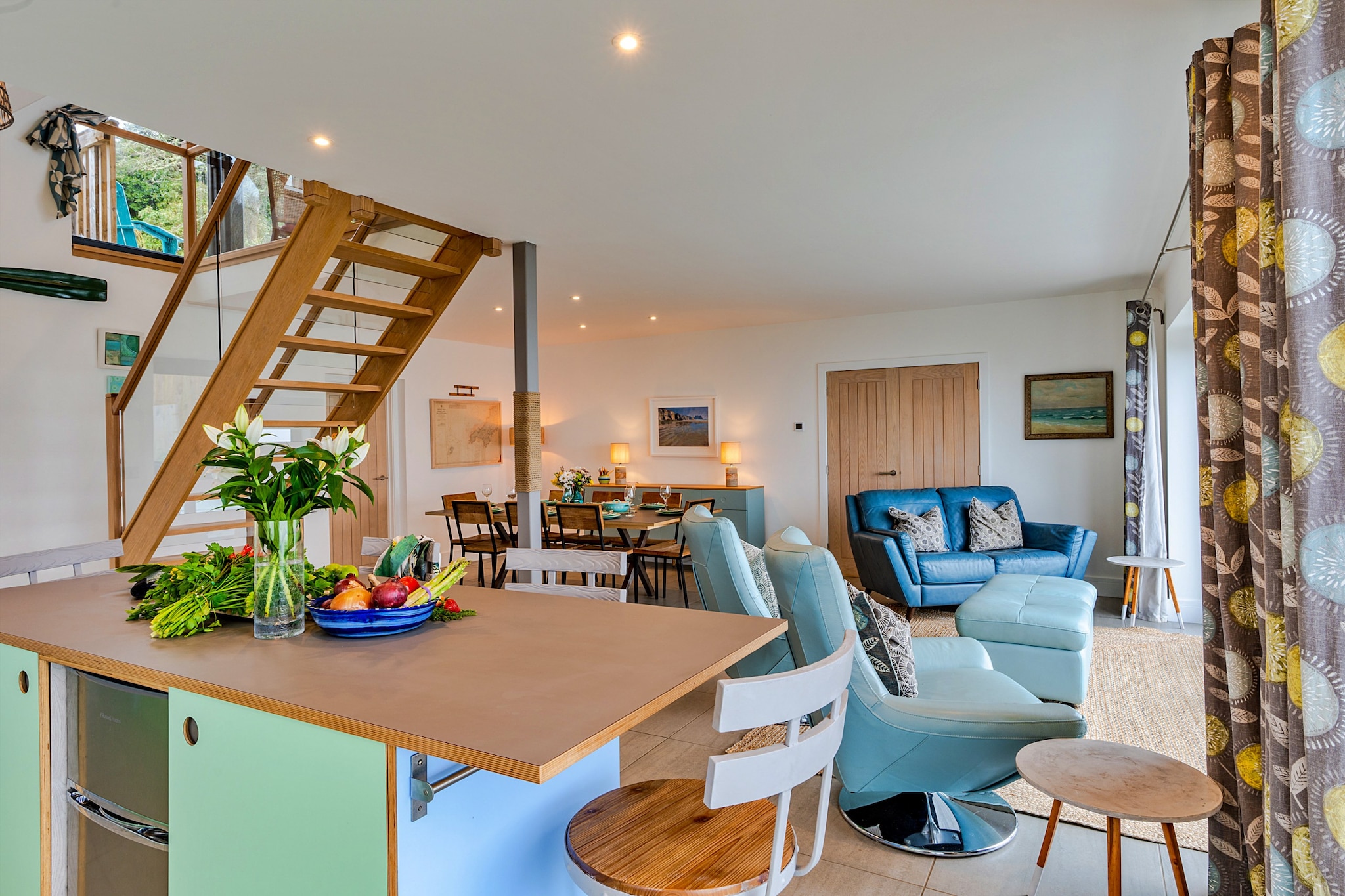 Blue Seas-Woonkamer