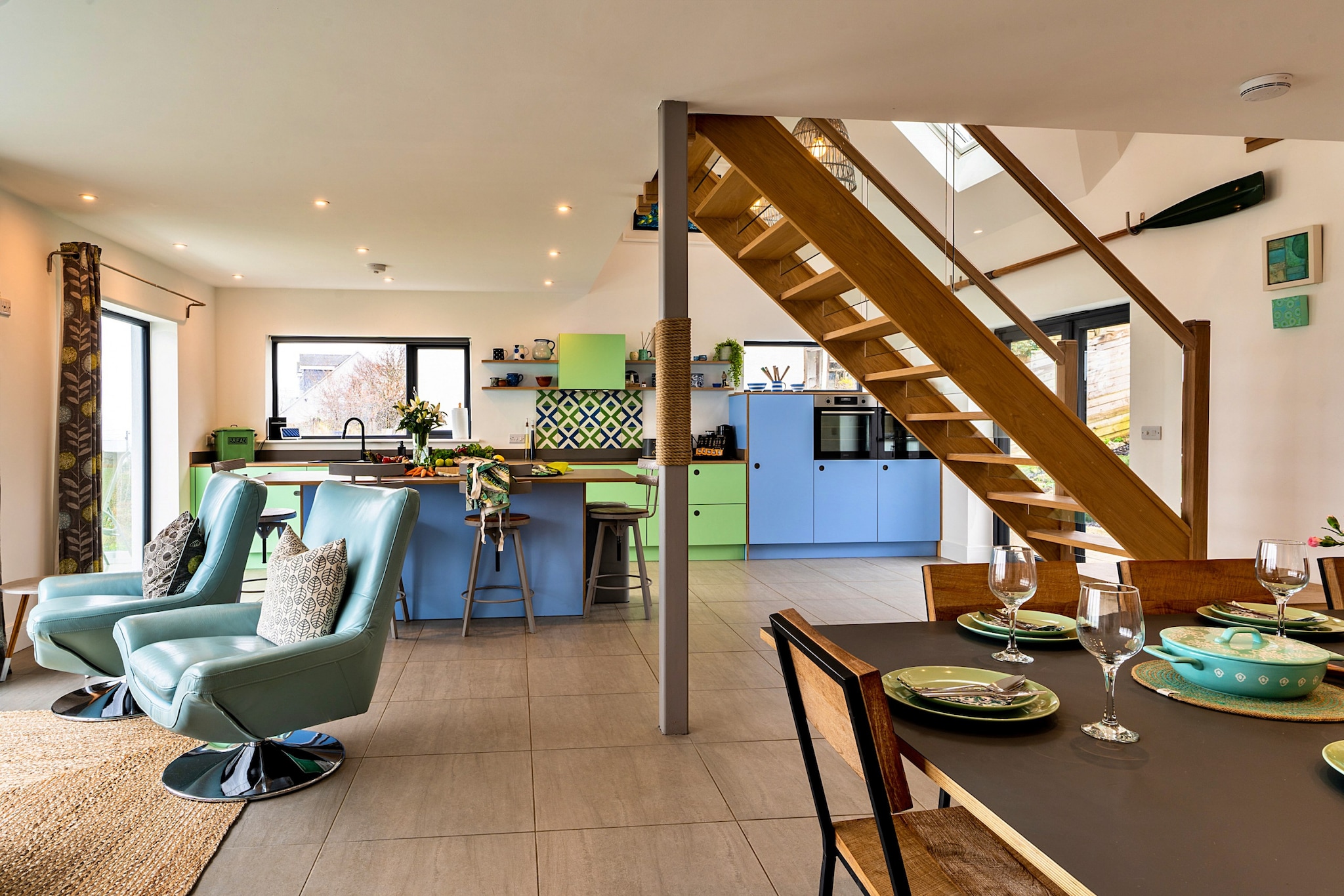 Blue Seas-Woonkamer