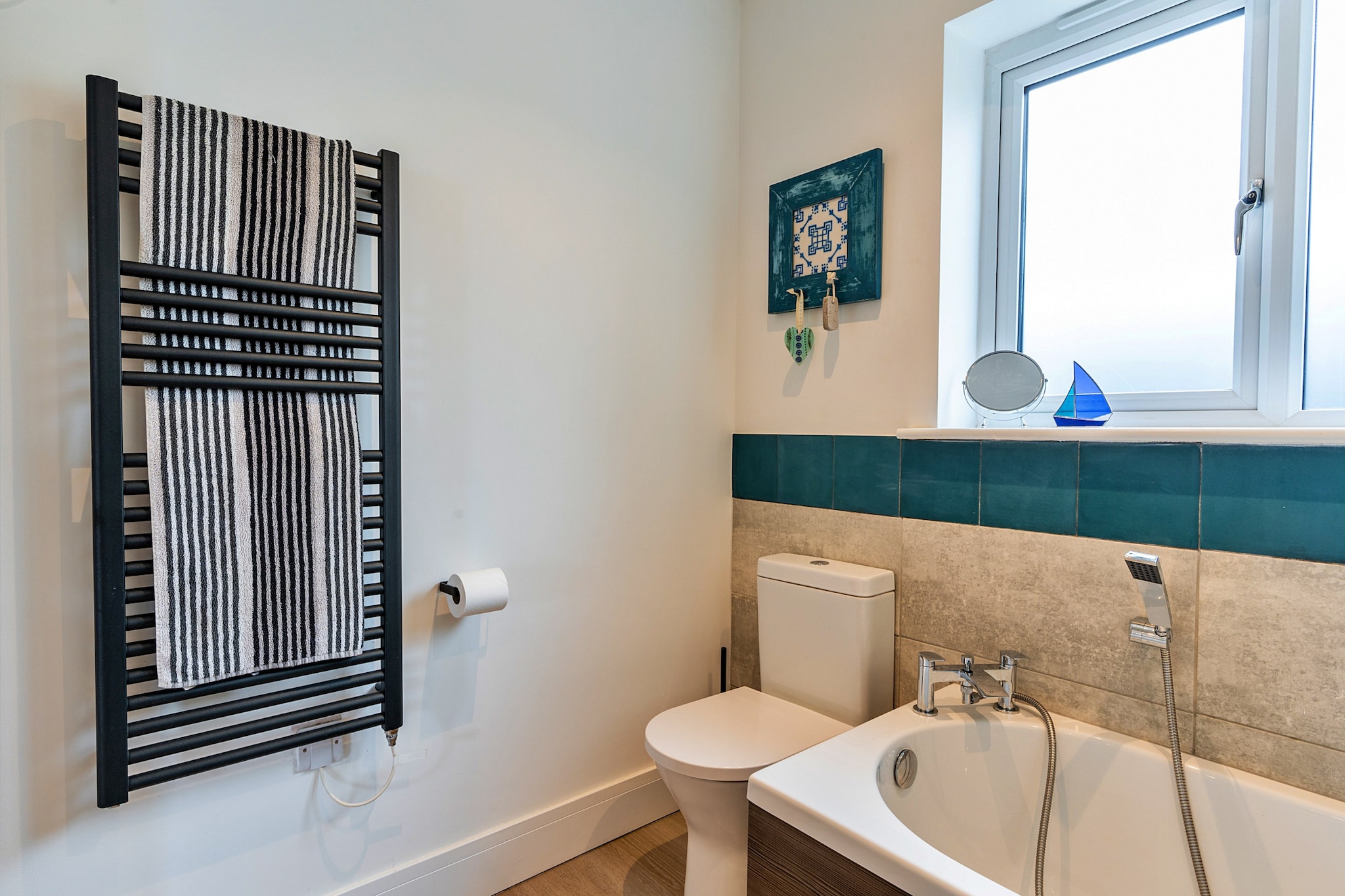 Blue Seas-Badkamer