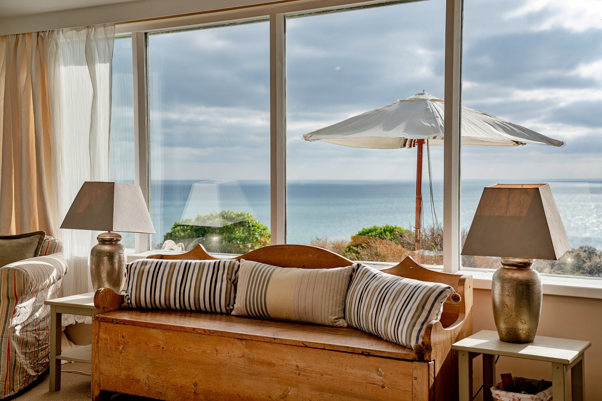 Lesceave Cottage-Woonkamer