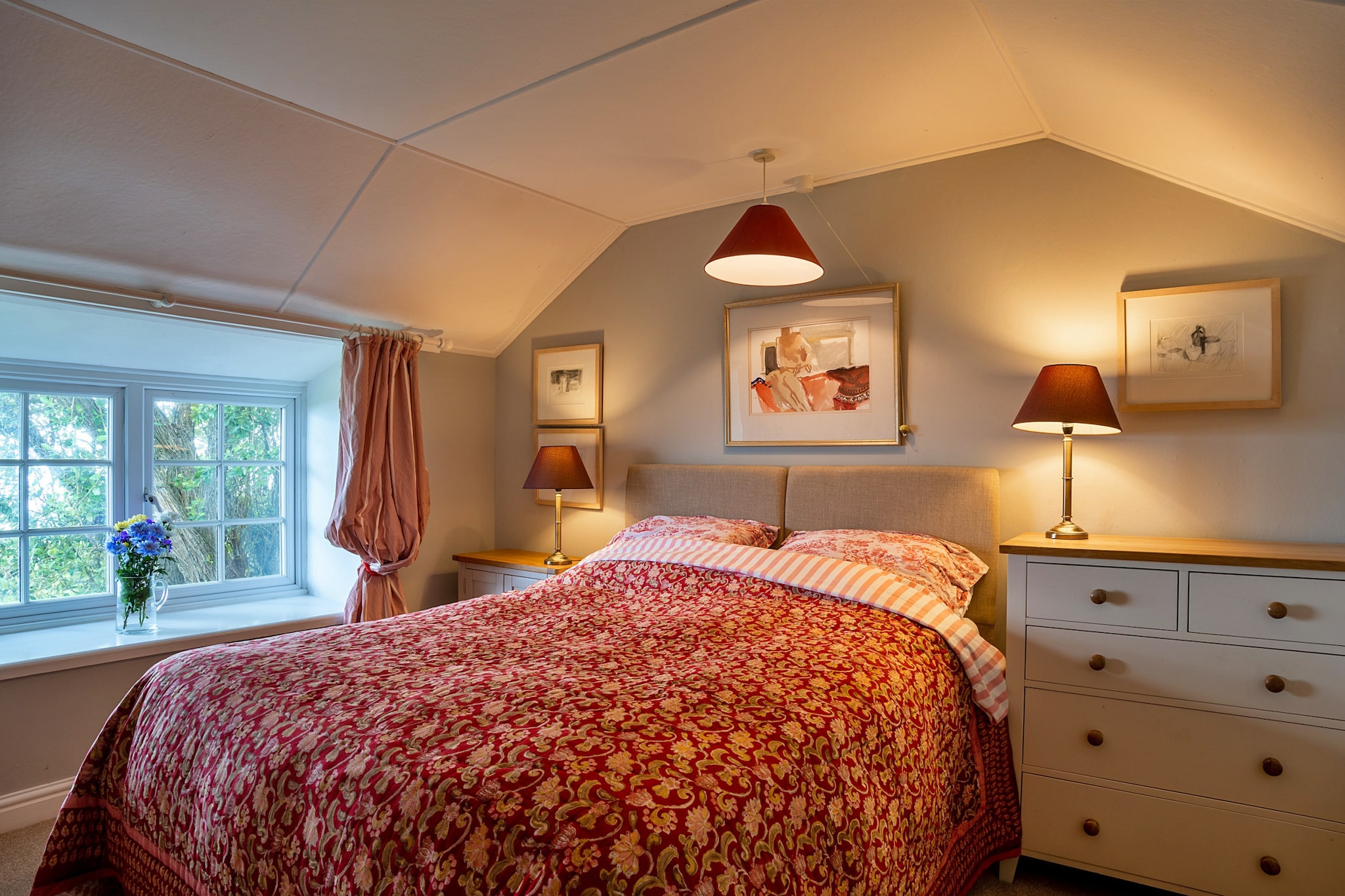 Lesceave Cottage-Slaapkamer