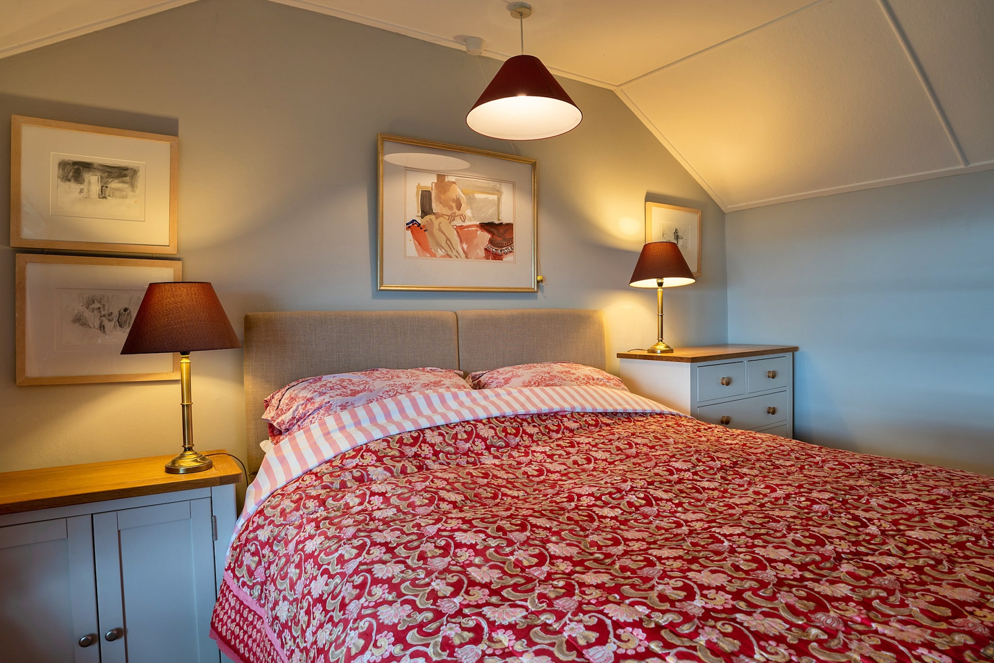 Lesceave Cottage-Slaapkamer