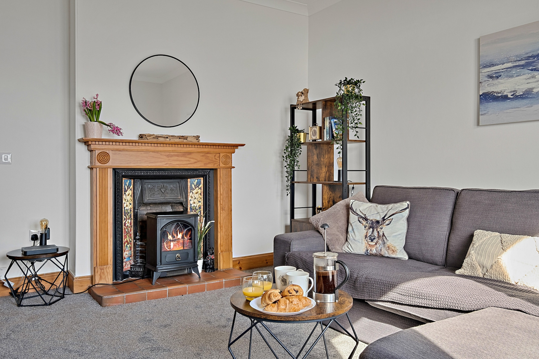 The Sea Cottage-Woonkamer