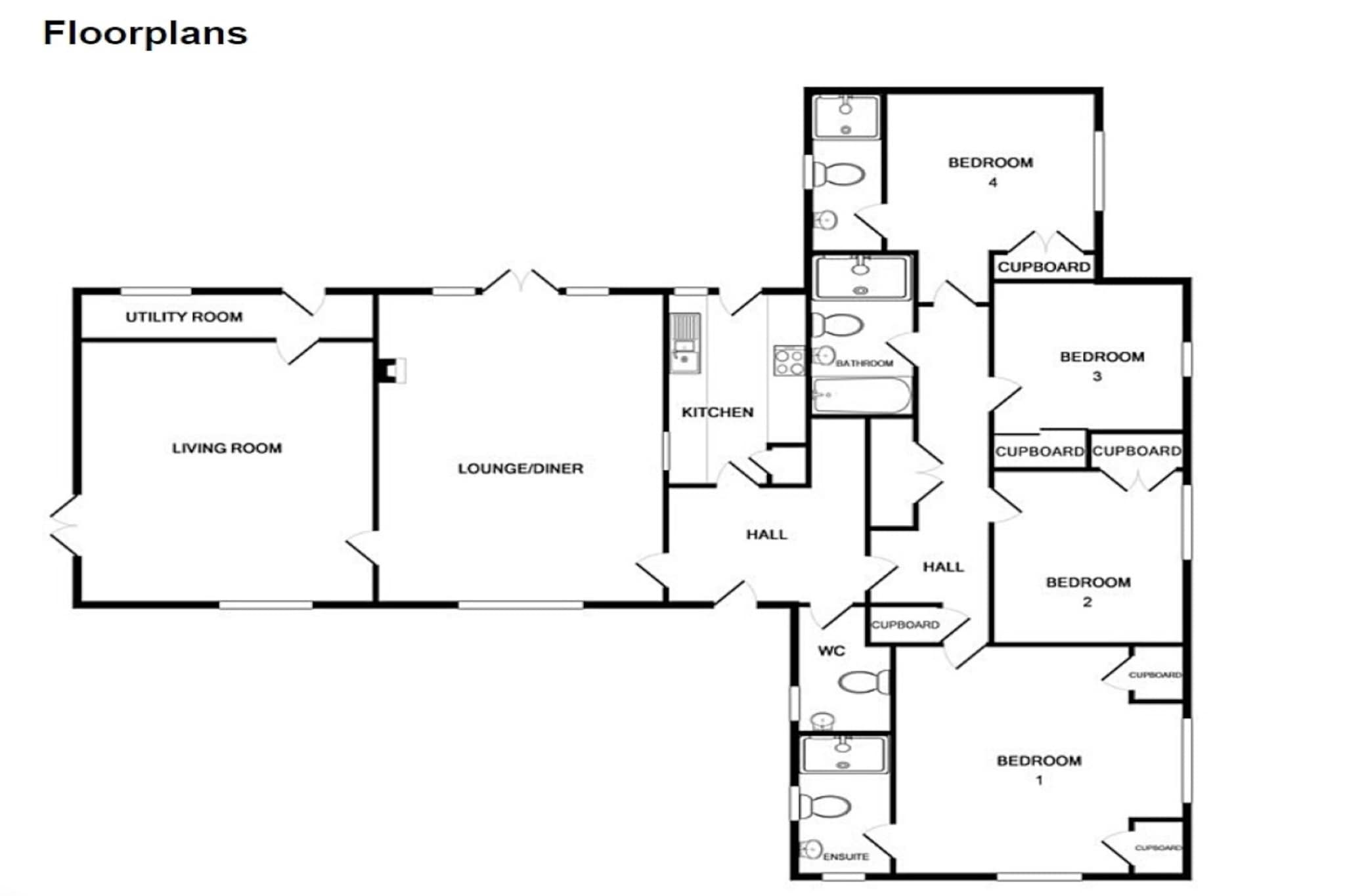 Sunny Nook-Plattegrond