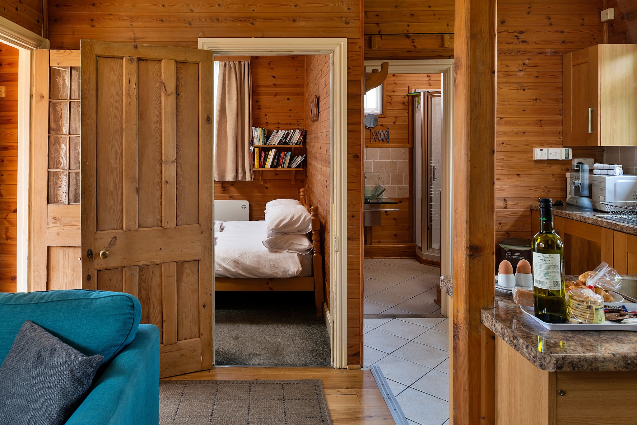 Toll Bridge Cottage-Keuken