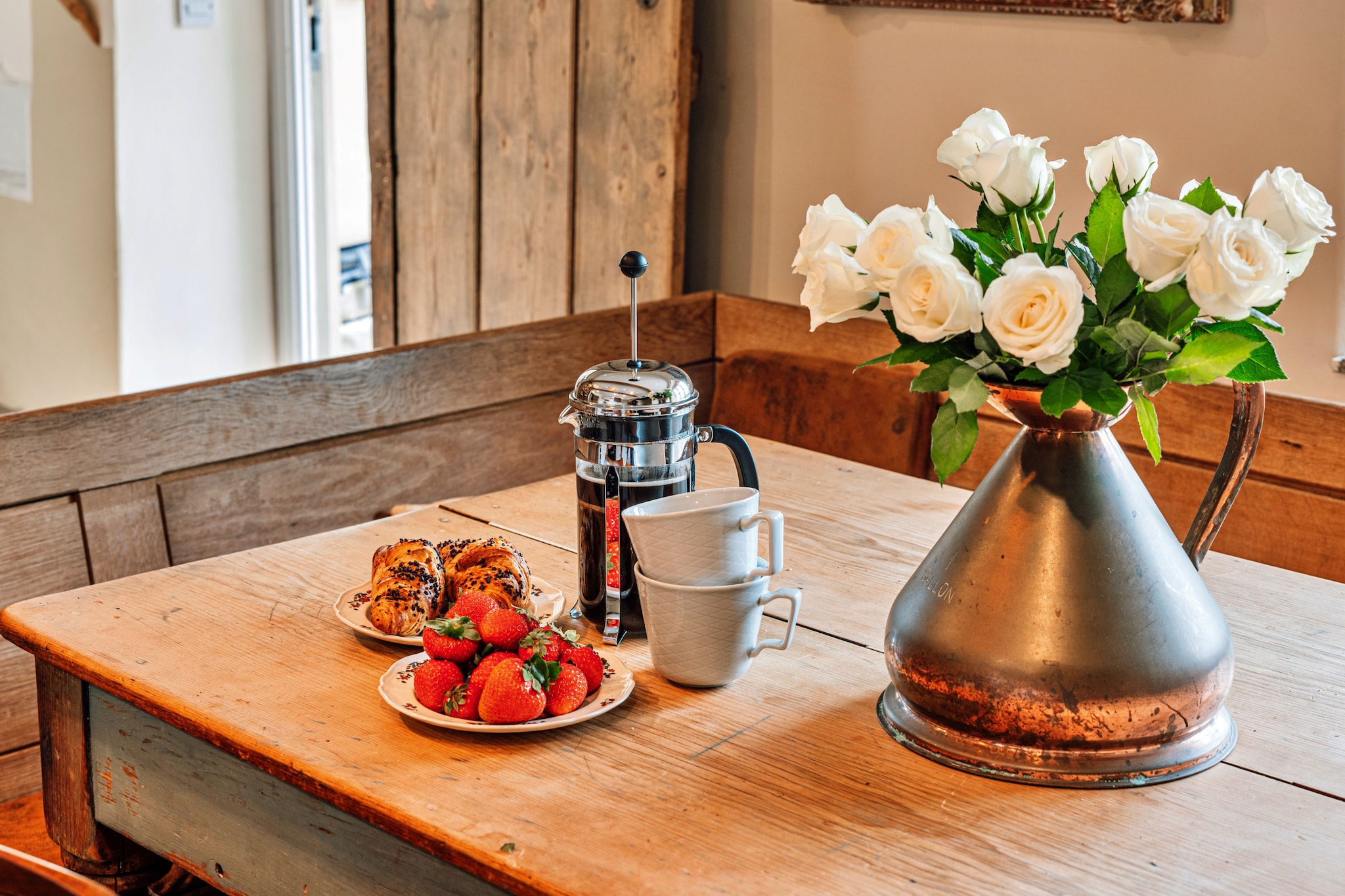 Beili Glas Cottage-Sfeer