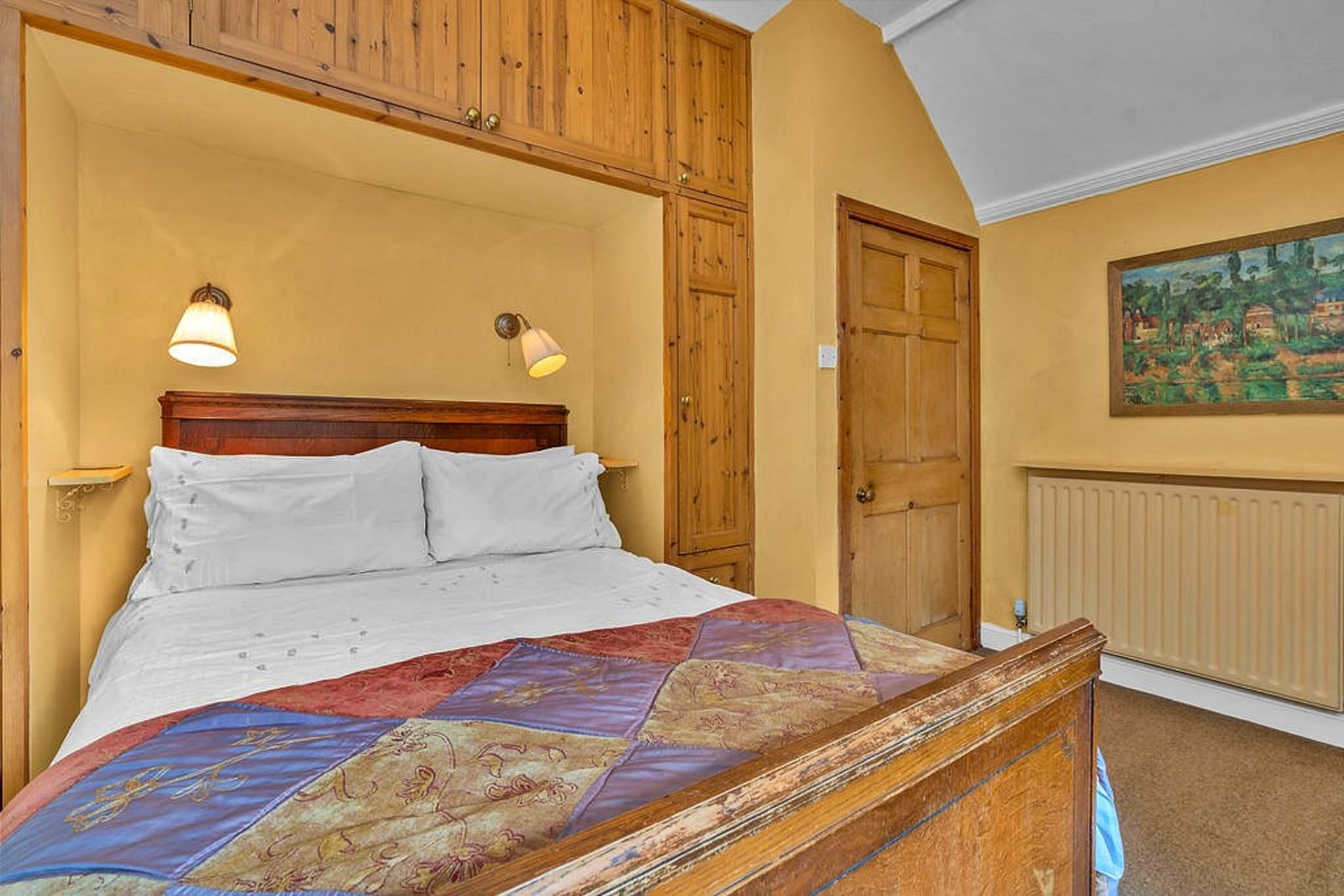 The West Wing at The Mill House-Slaapkamer
