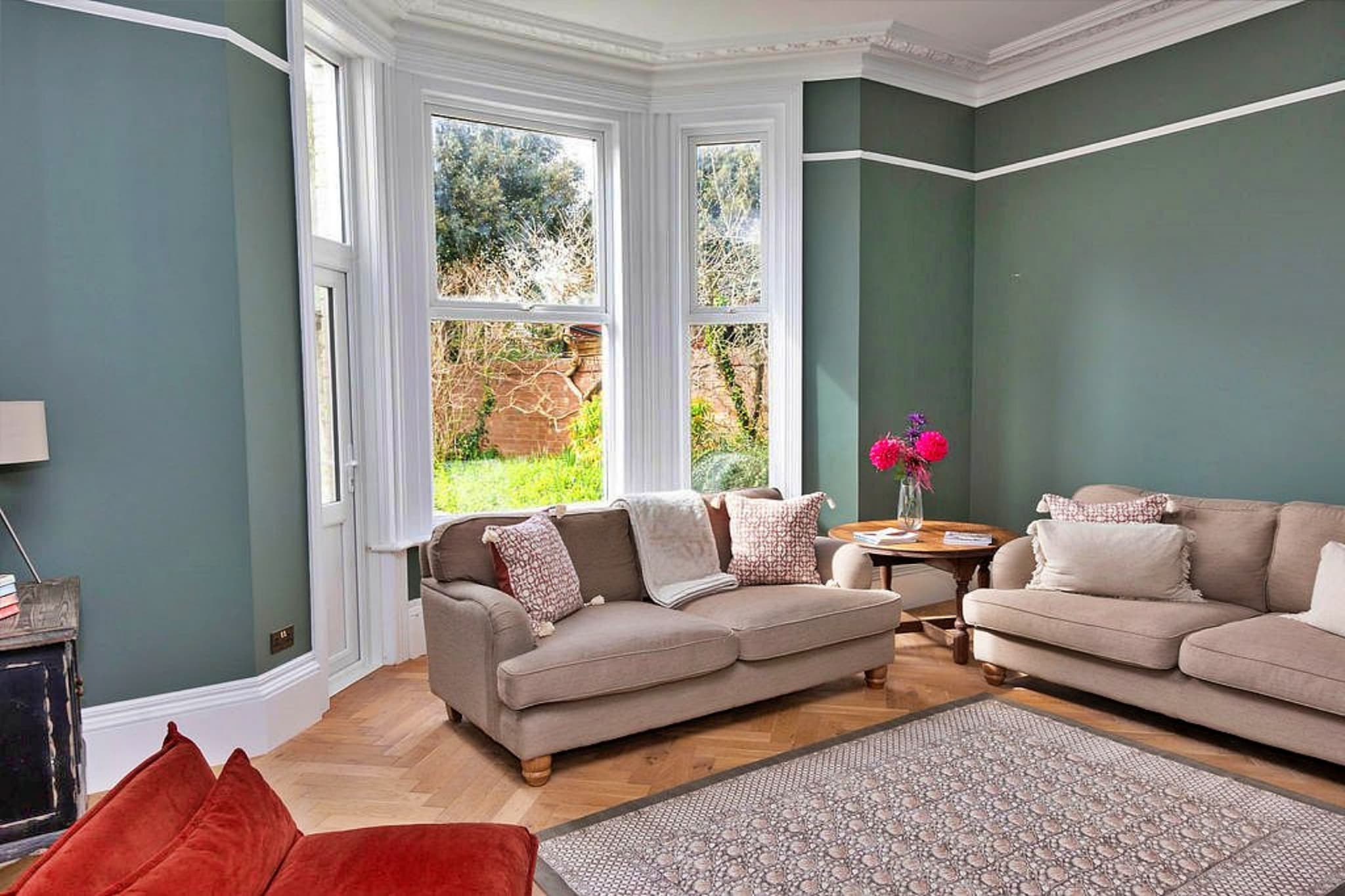 Portland House-Woonkamer