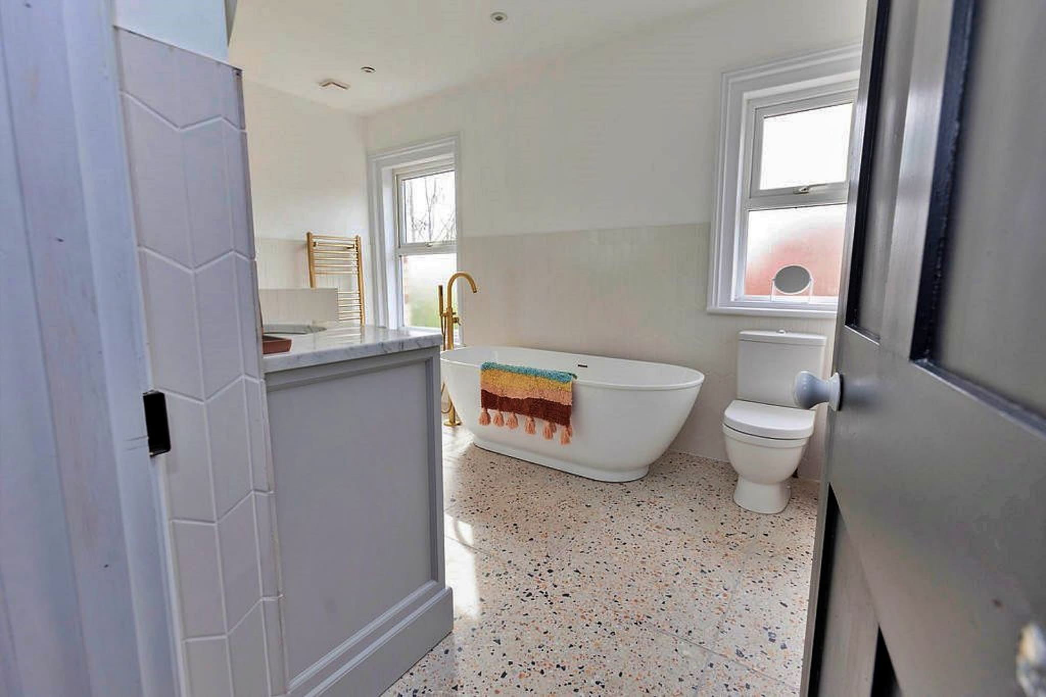 Portland House-Badkamer