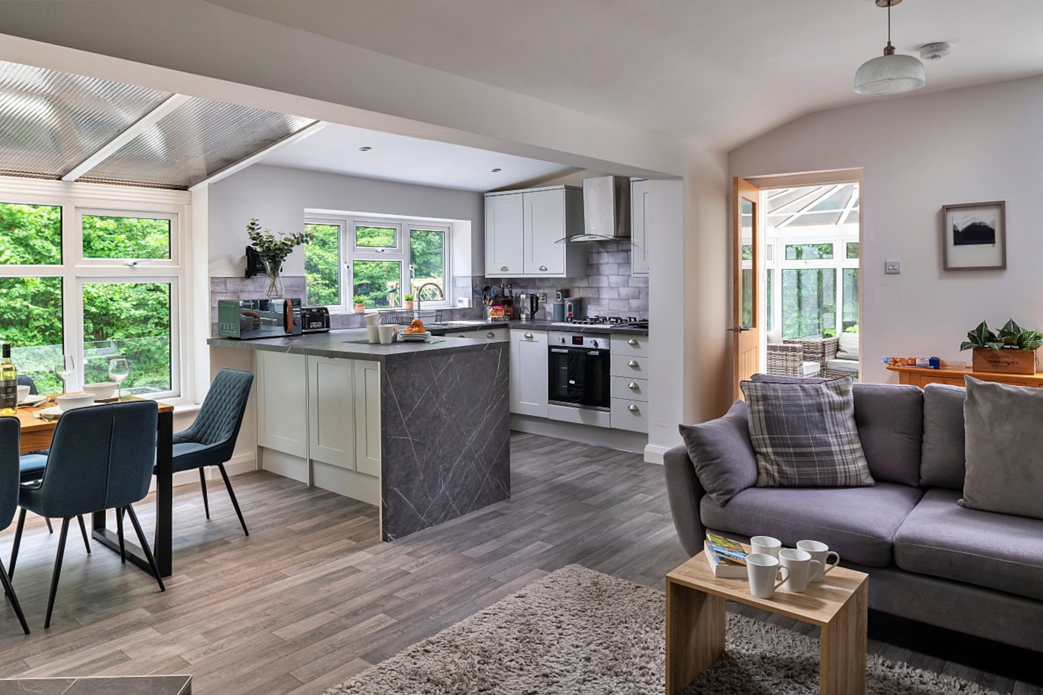Nant Cottage-Keuken