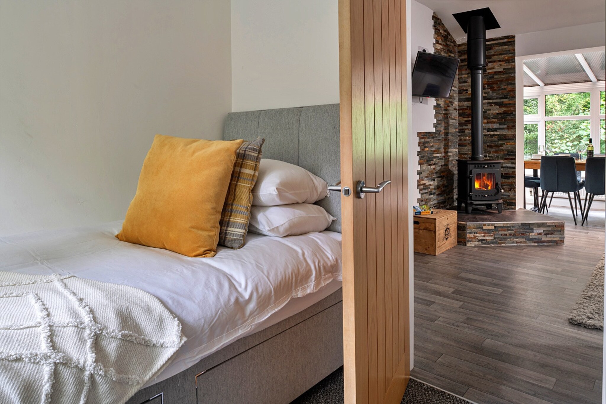 Nant Cottage-Slaapkamer