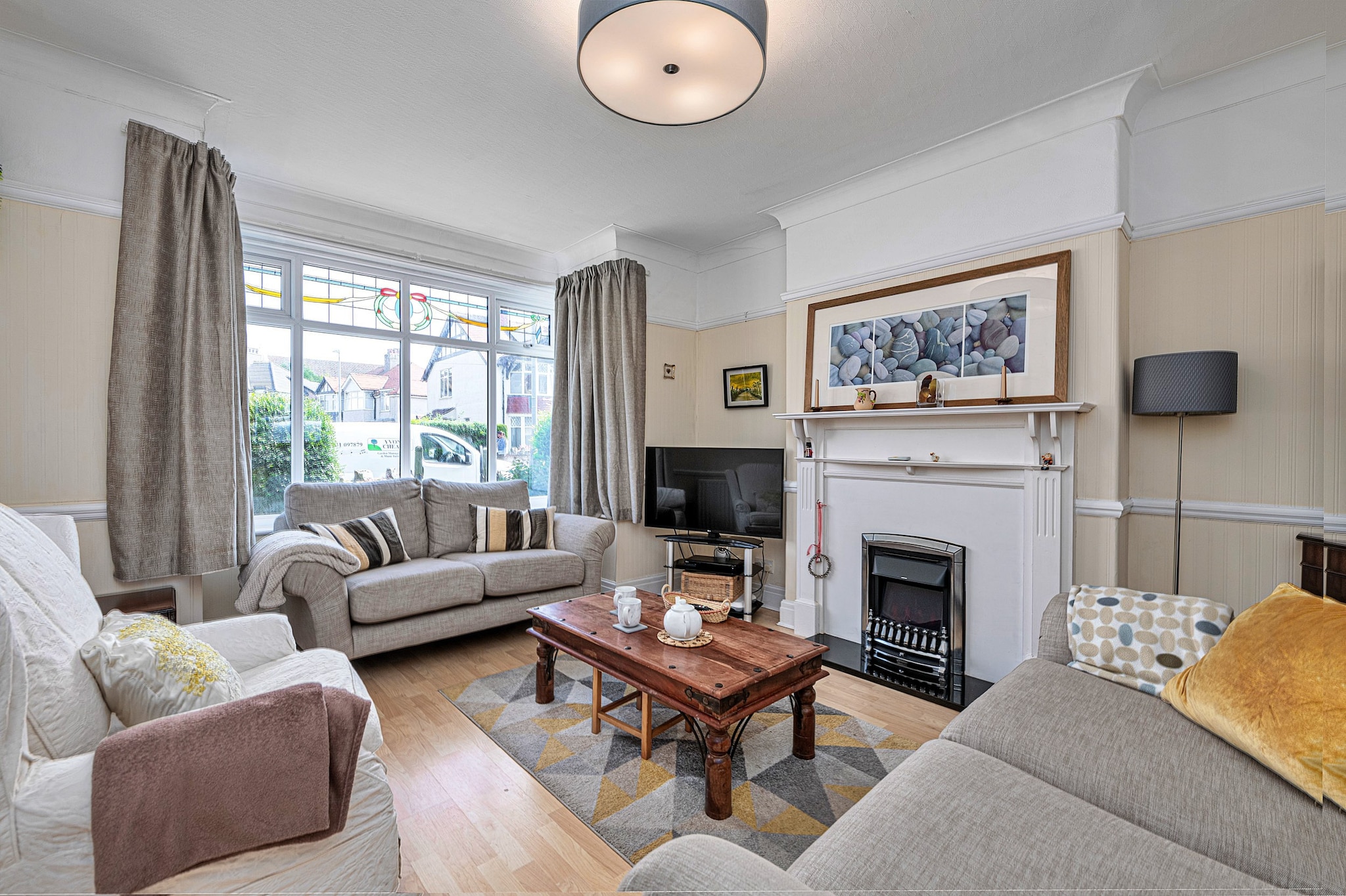 Penrhyn Avenue-Woonkamer