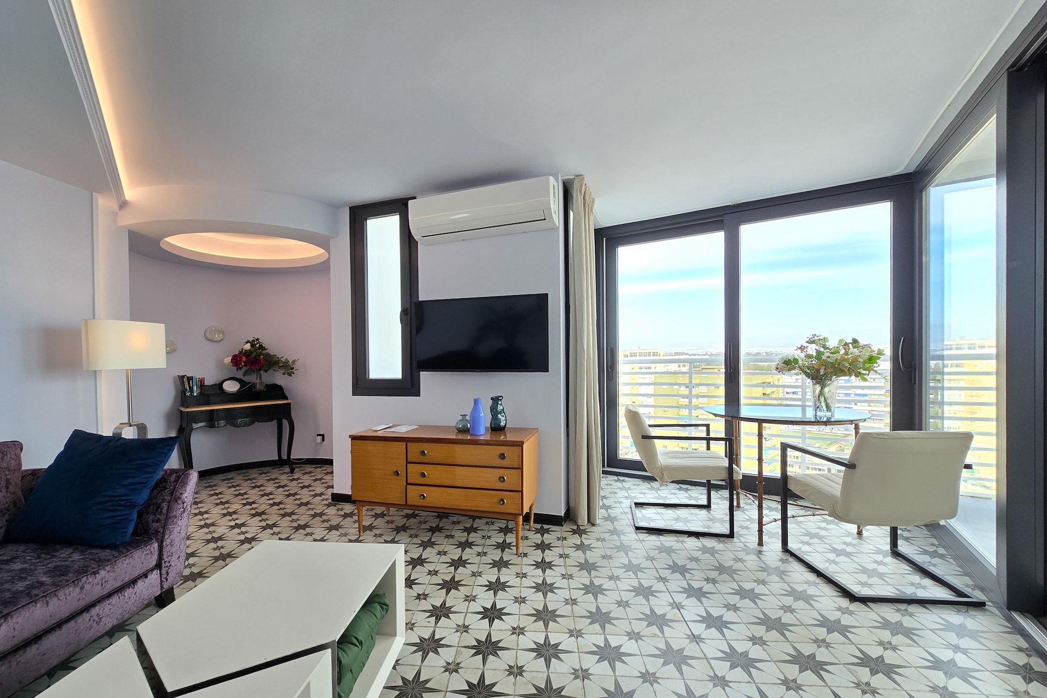 Sky Suite-Woonkamer