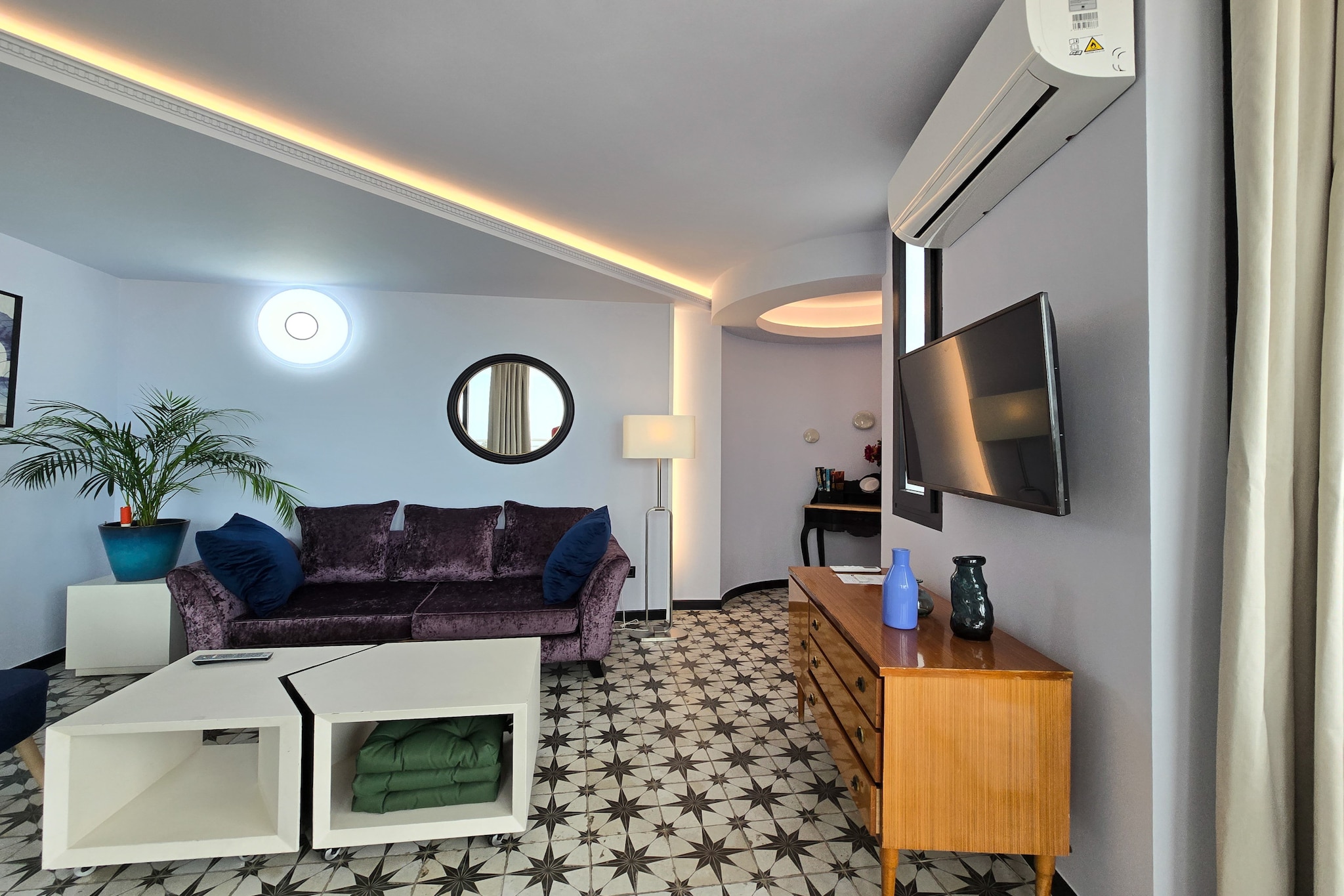 Sky Suite-Woonkamer
