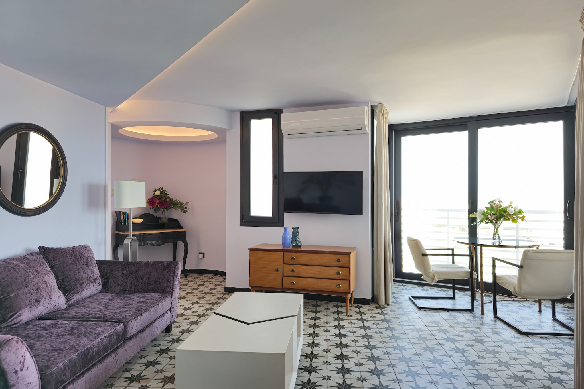 Sky Suite-Woonkamer