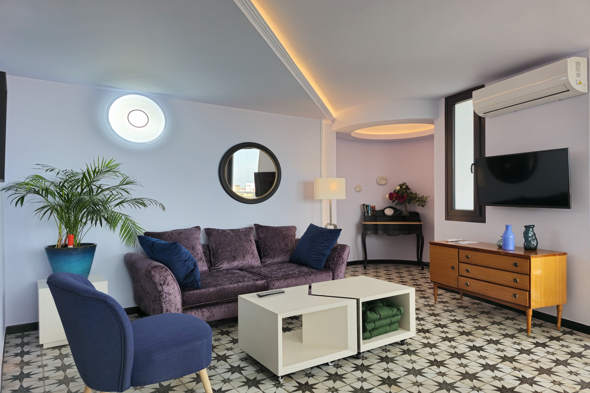 Sky Suite-Woonkamer