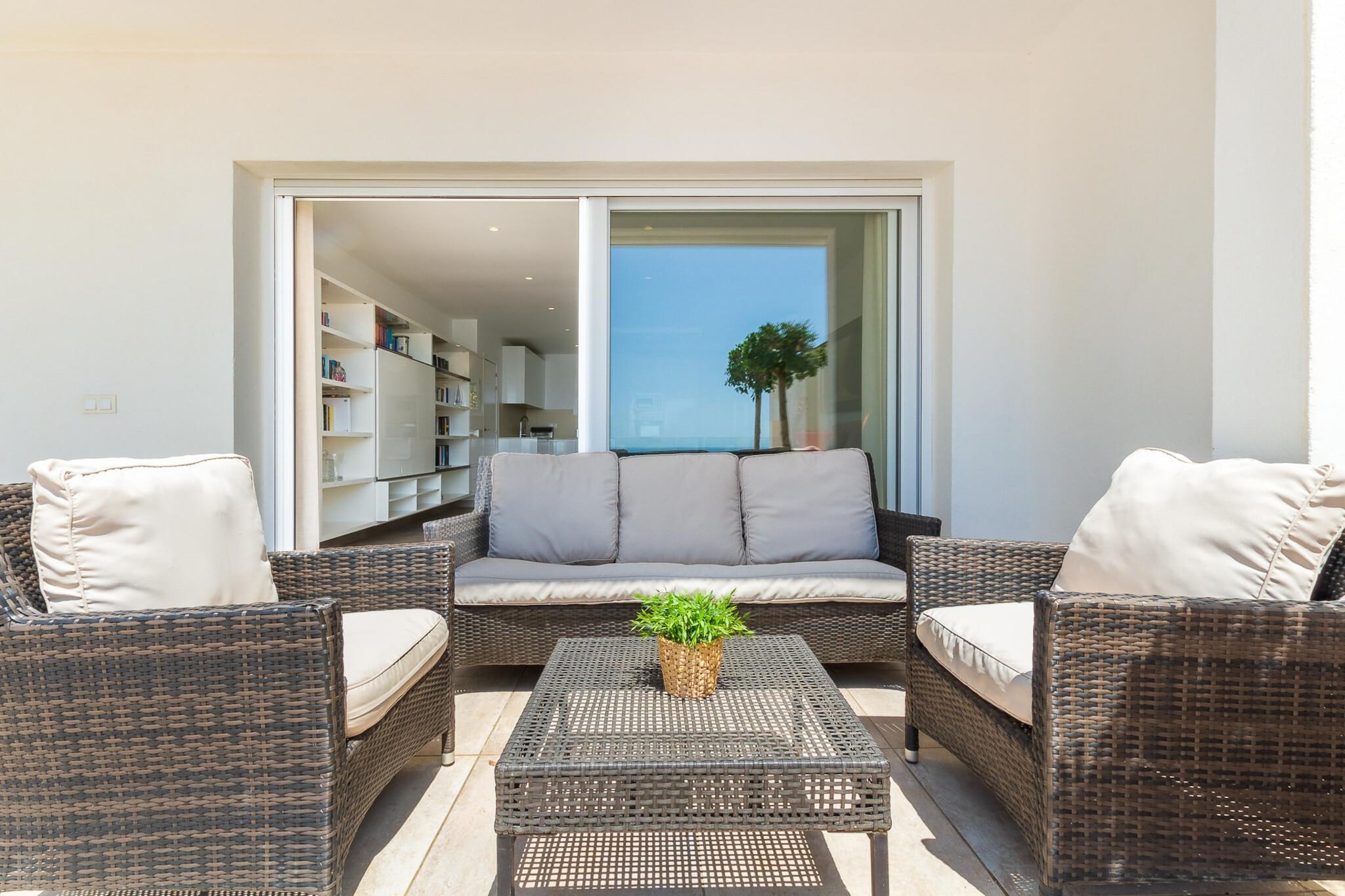 Bungalow 67-Terrassenbalkon