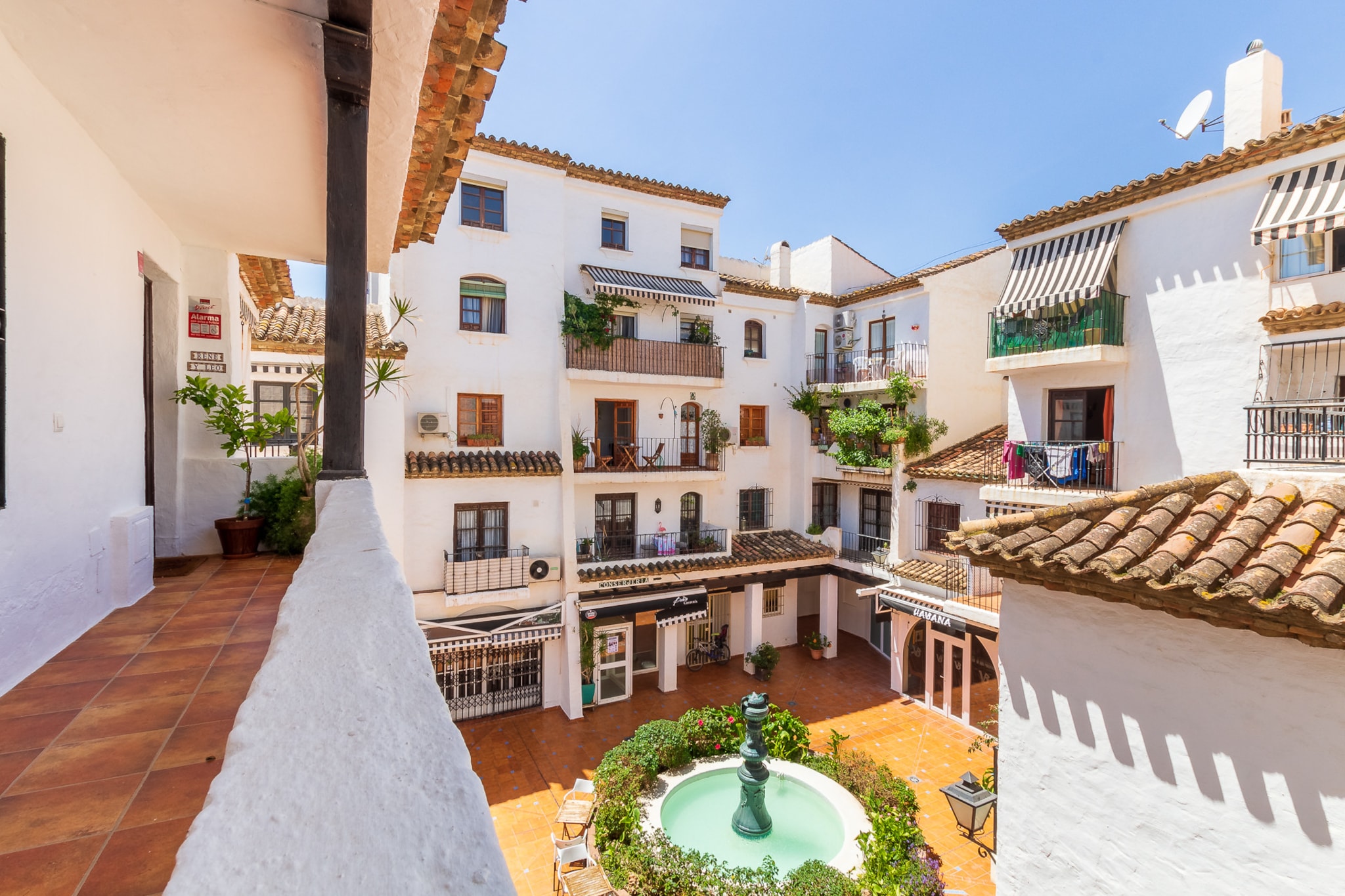 Fandango Pueblo Blanco-Balcon-terrasse