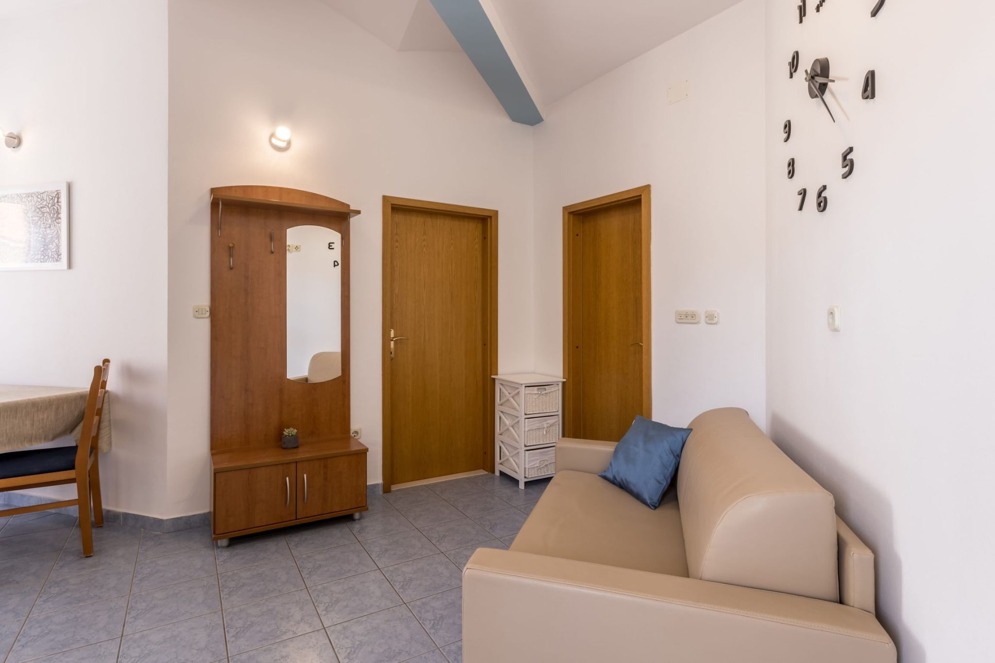 Adriatic Island Sea View Apartments - One Bedroom Apartment with Terrace (A1)-Salon