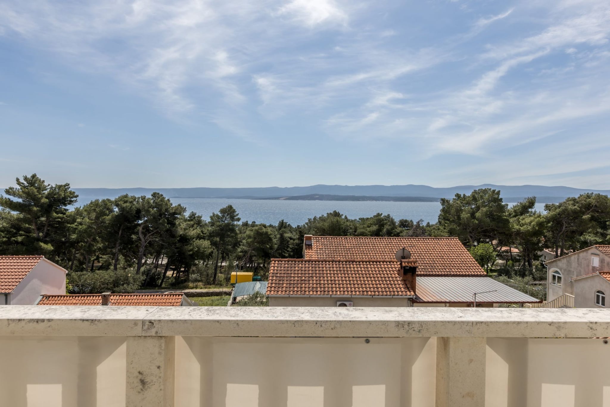 Adriatic Island Sea View Apartments - Comfort One Bedroom Apartment with Terrace and Sea View (A2)-Vue