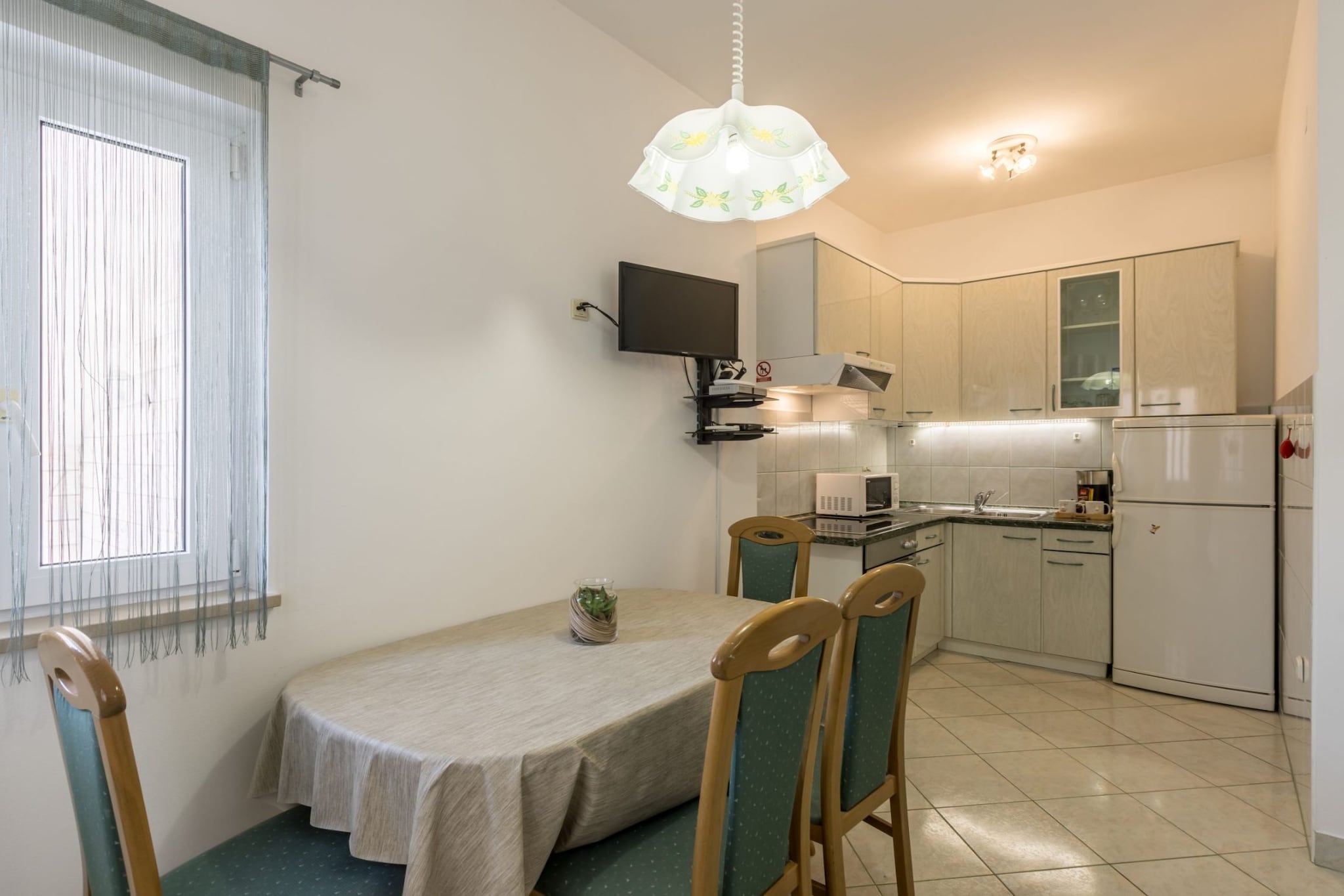 Adriatic Island Sea View Apartments - Comfort One Bedroom Apartment with Terrace and Sea View (A2)-Cuisine