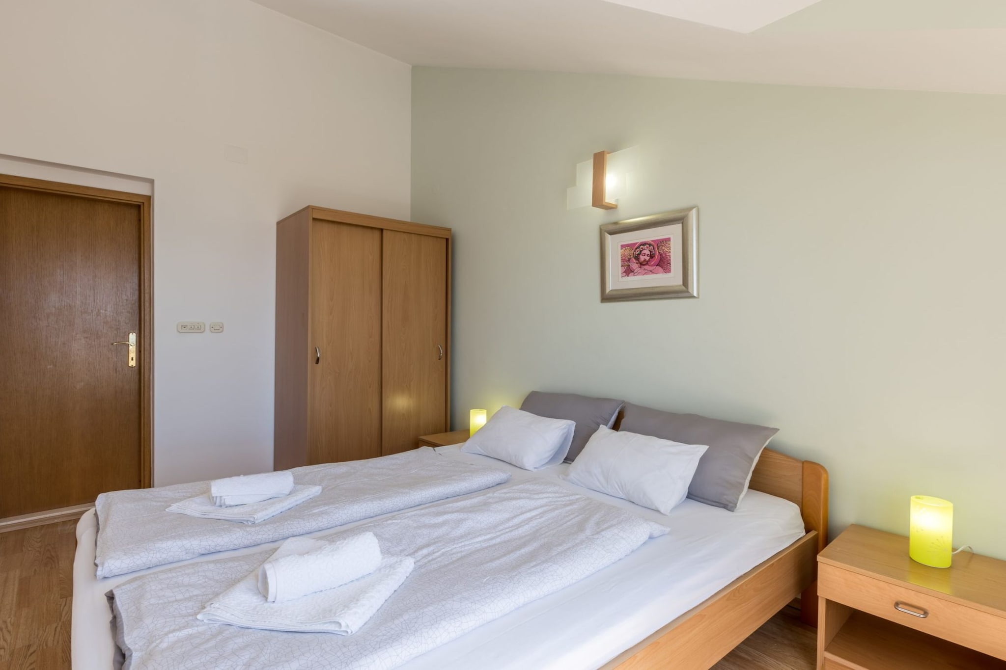Adriatic Island Sea View Apartments - Comfort One Bedroom Apartment with Terrace and Sea View (A2)-Chambre