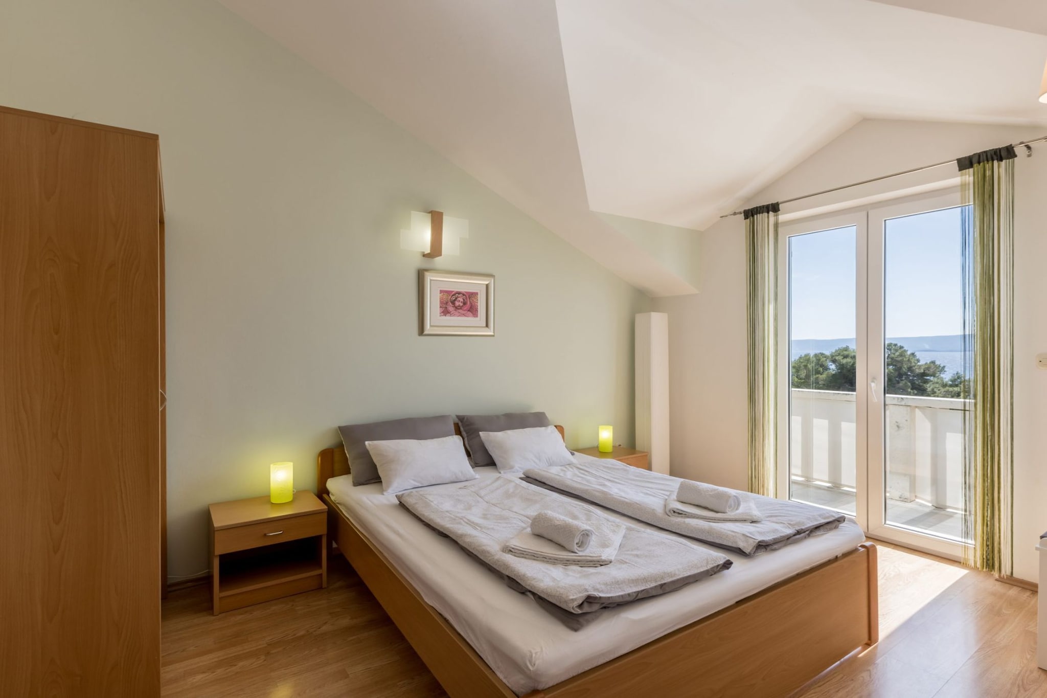 Adriatic Island Sea View Apartments - Comfort One Bedroom Apartment with Terrace and Sea View (A2)