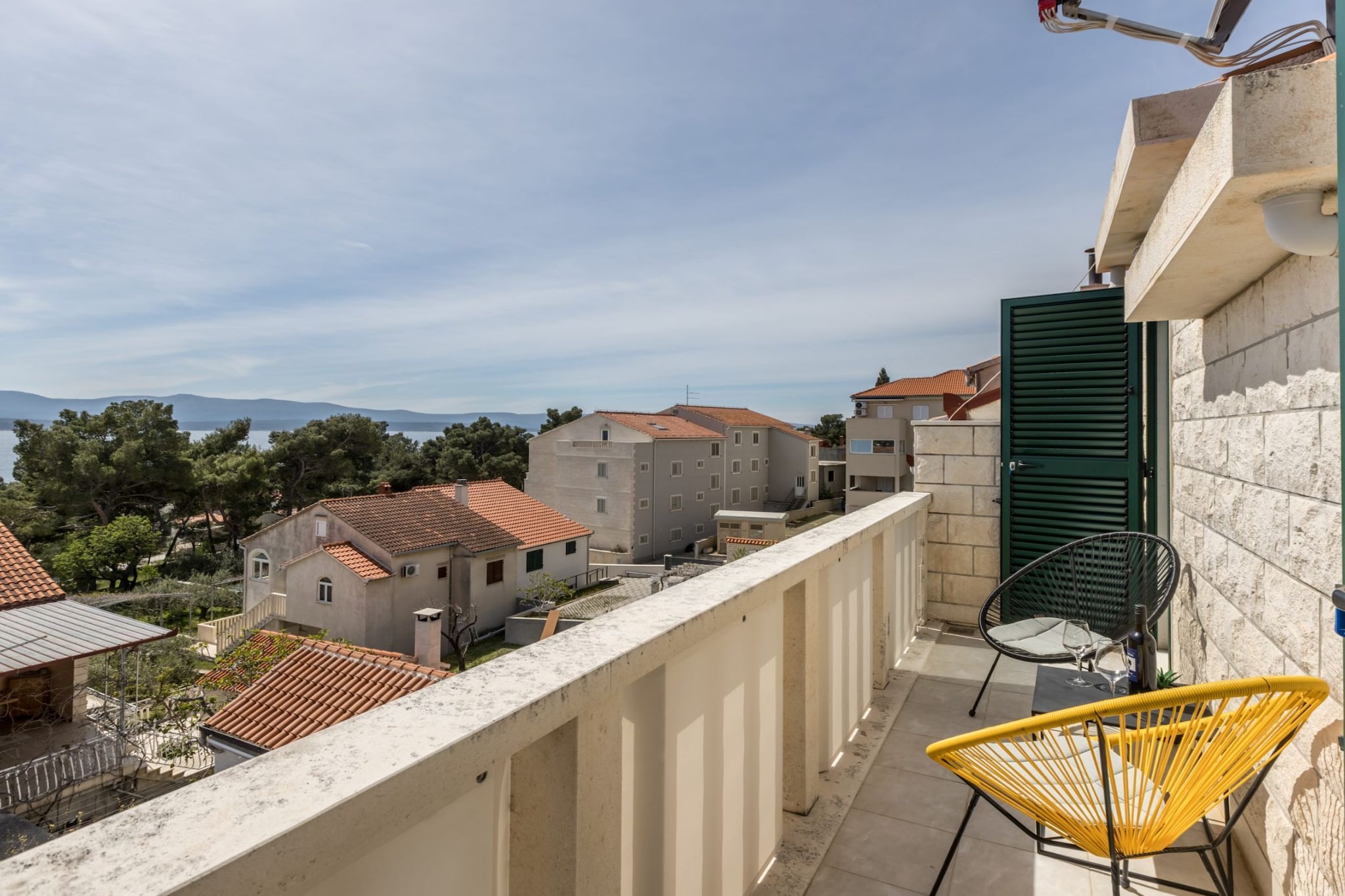 Adriatic Island Sea View Apartments - One Bedroom Apartment with Terrace and Sea View (A3)