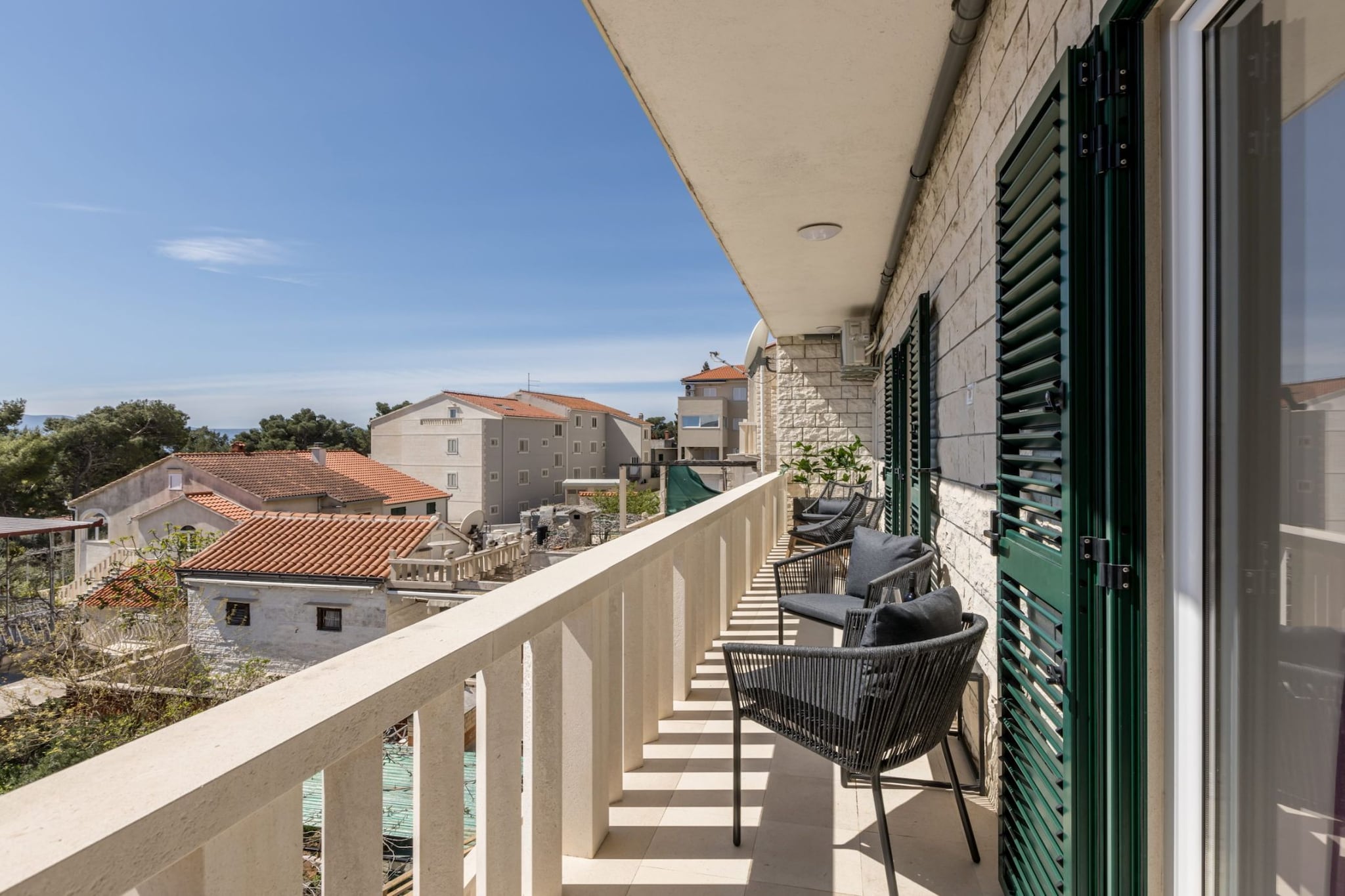 Adriatic Island Sea View Apartments - Three  Bedroom Apartment with Terrace and Sea View (A4)-Vue