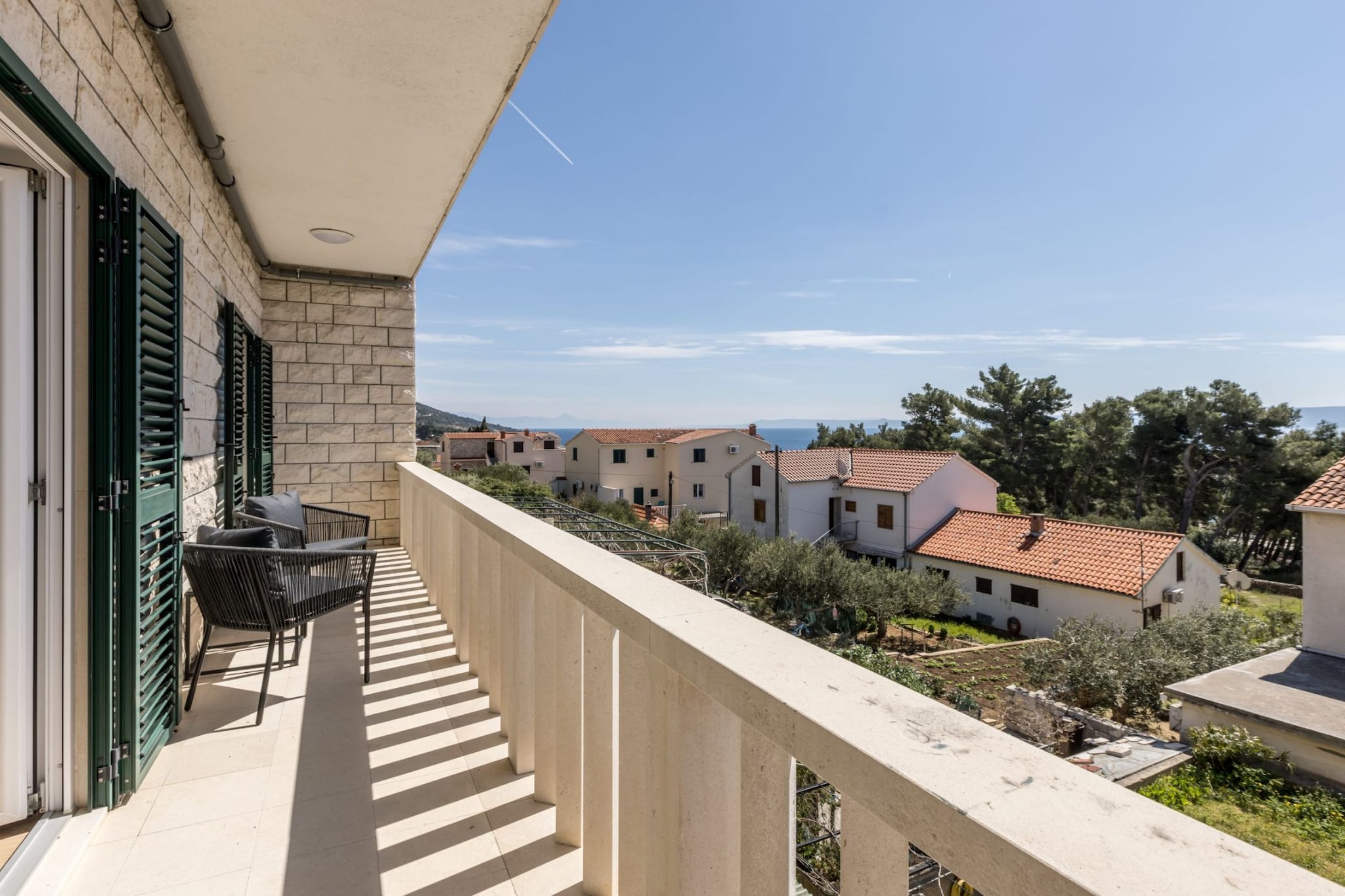 Adriatic Island Sea View Apartments - Three  Bedroom Apartment with Terrace and Sea View (A4)-Vue